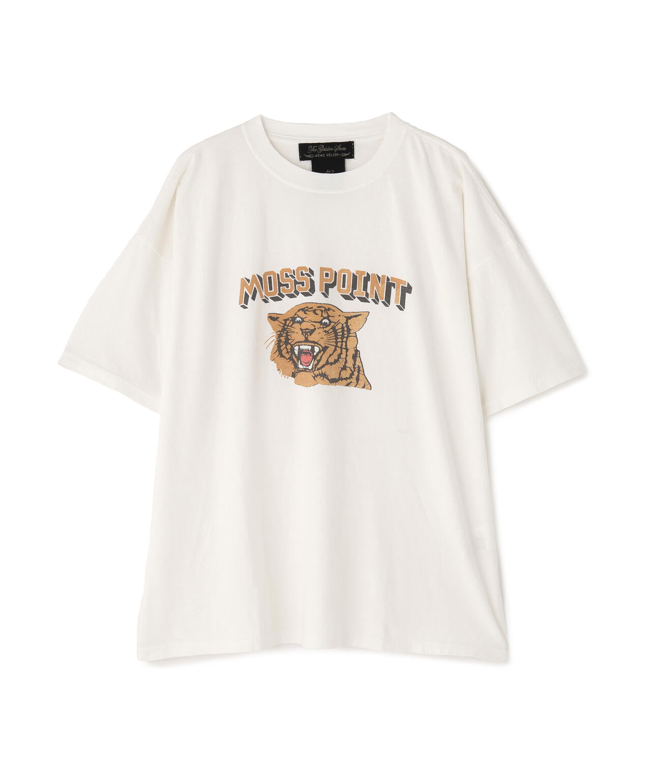 REMI RELIEF(レミレリーフ) 別注20/-天竺BIGサイズTシャツ(MOSS POINT)