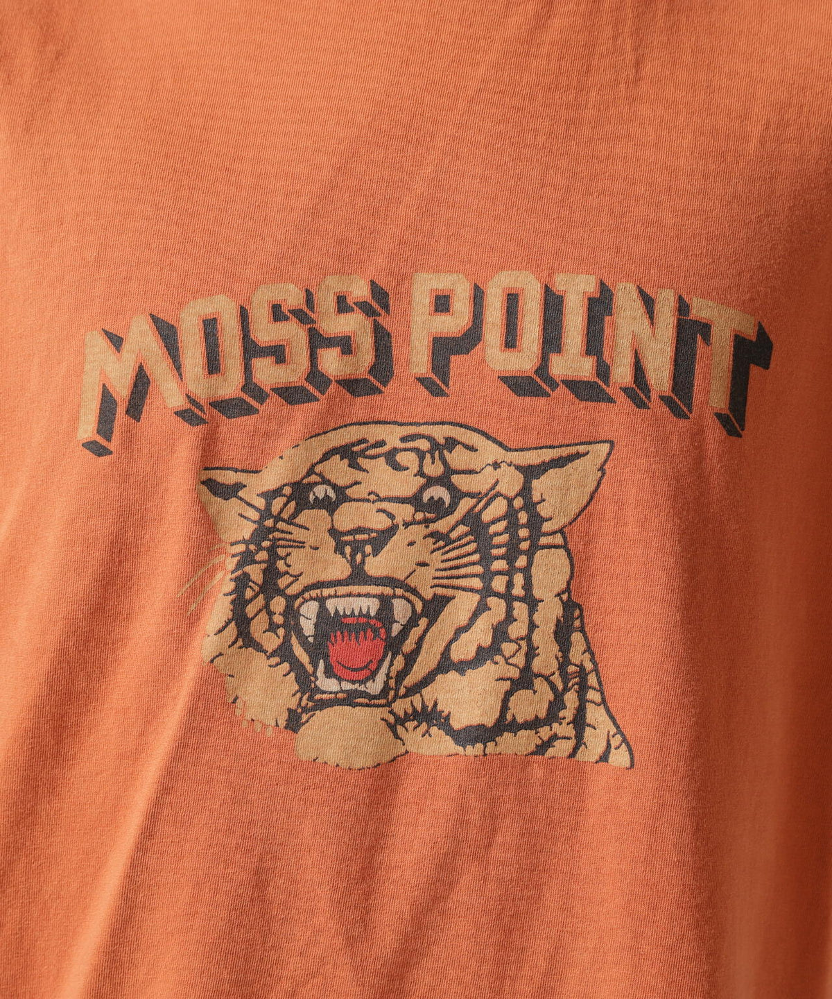 REMI RELIEF(レミレリーフ) 別注20/-天竺BIGサイズTシャツ(MOSS POINT)