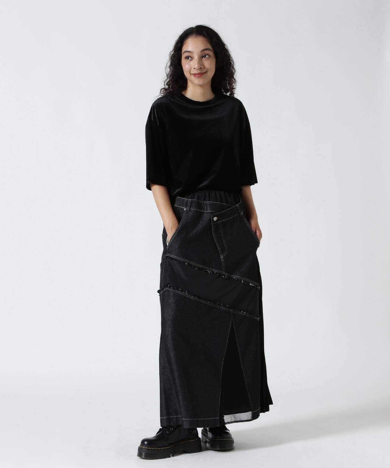 YENN(イエン)VELVET RELAX TOPS /Y253-82070