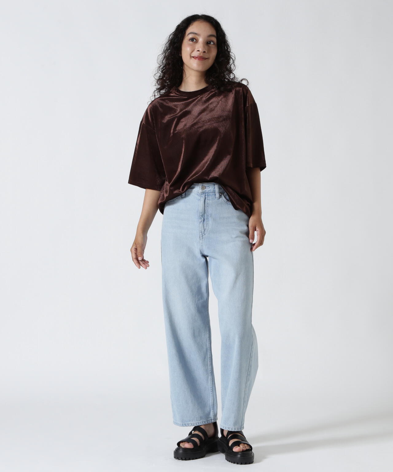 YENN(イエン)VELVET RELAX TOPS /Y253-82070