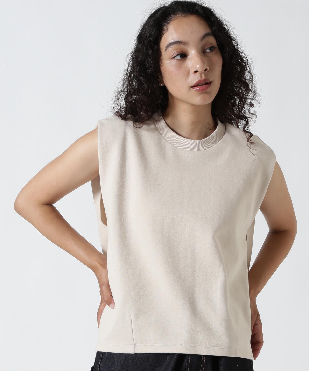 YENN(イエン)SLEEVELESS SWEAT PO /Y253-81077