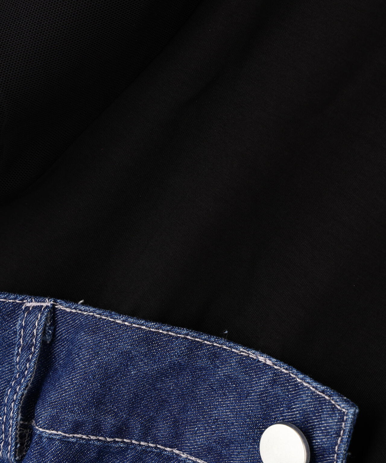 AULA AILA(アウラ アイラ)別注デニムレイヤードTシャツ