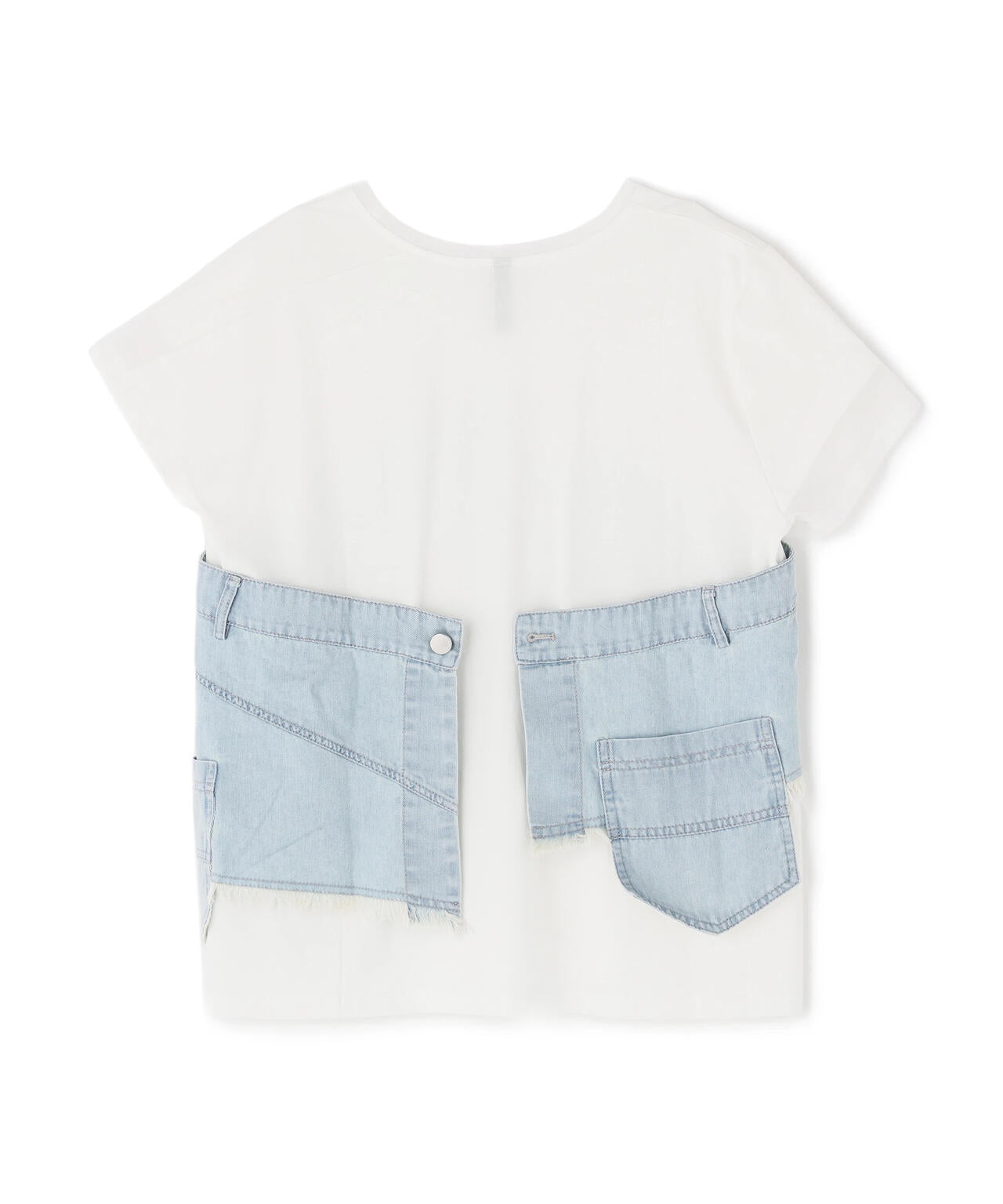 AULA AILA(アウラ アイラ)別注デニムレイヤードTシャツ