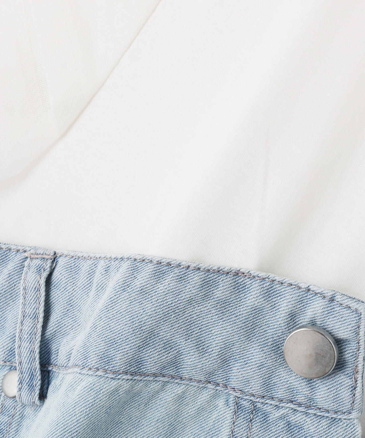 AULA AILA(アウラ アイラ)別注デニムレイヤードTシャツ