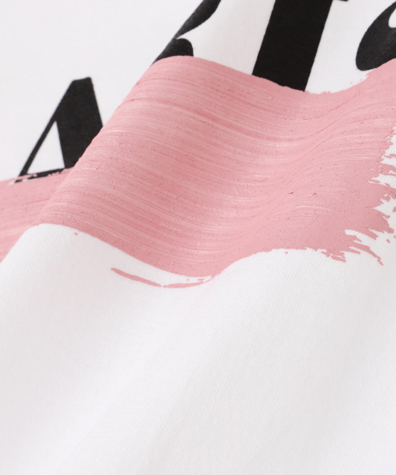 DROIT BELLO(ドロイトベロ)ピンクブラッシュPARIS Tシャツ