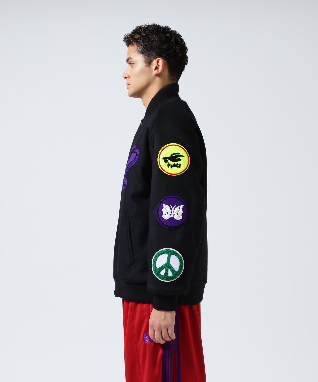 Nòma x Needles Patch Varsity Jacket