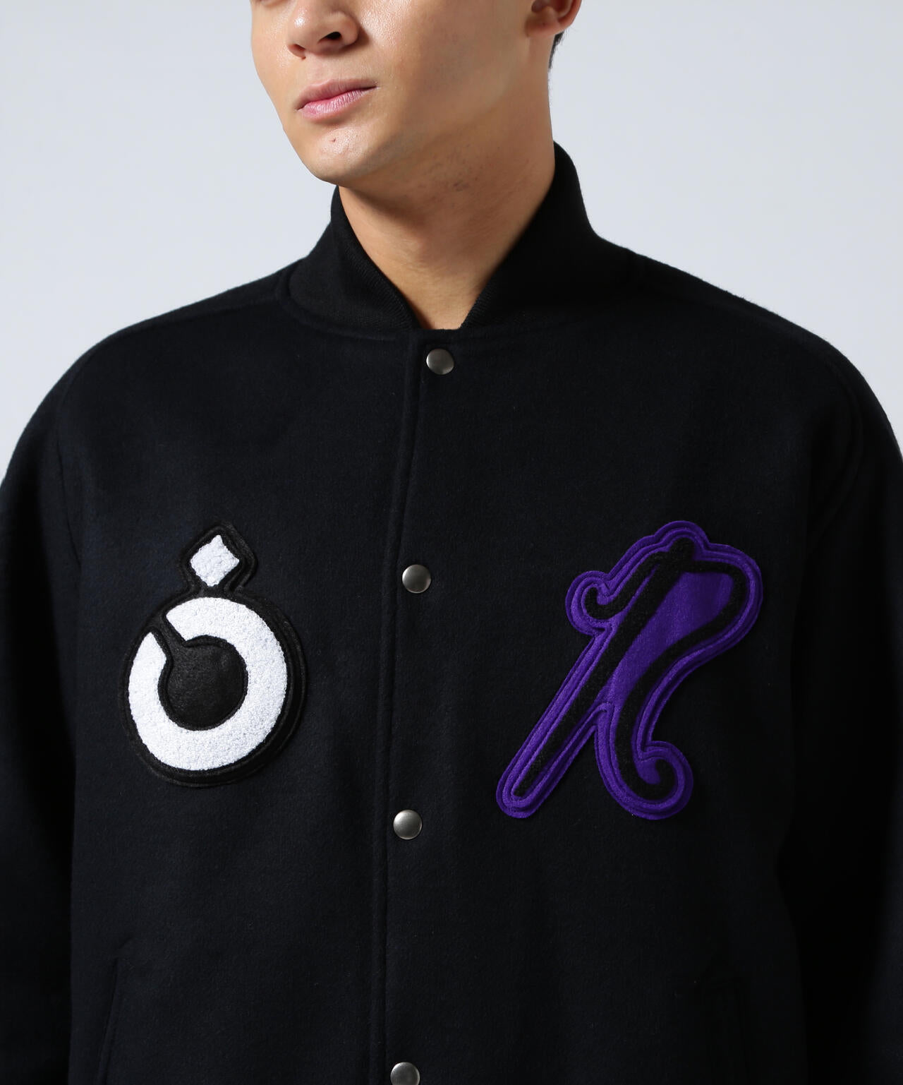 Nòma x Needles Patch Varsity Jacket