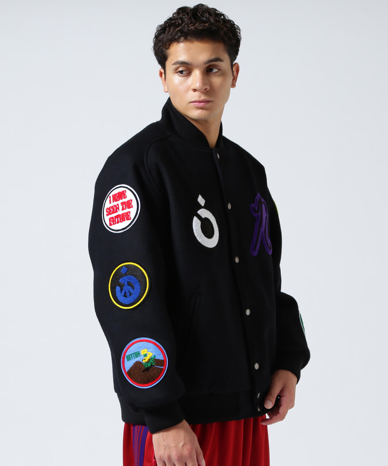 Nòma x Needles Patch Varsity Jacket