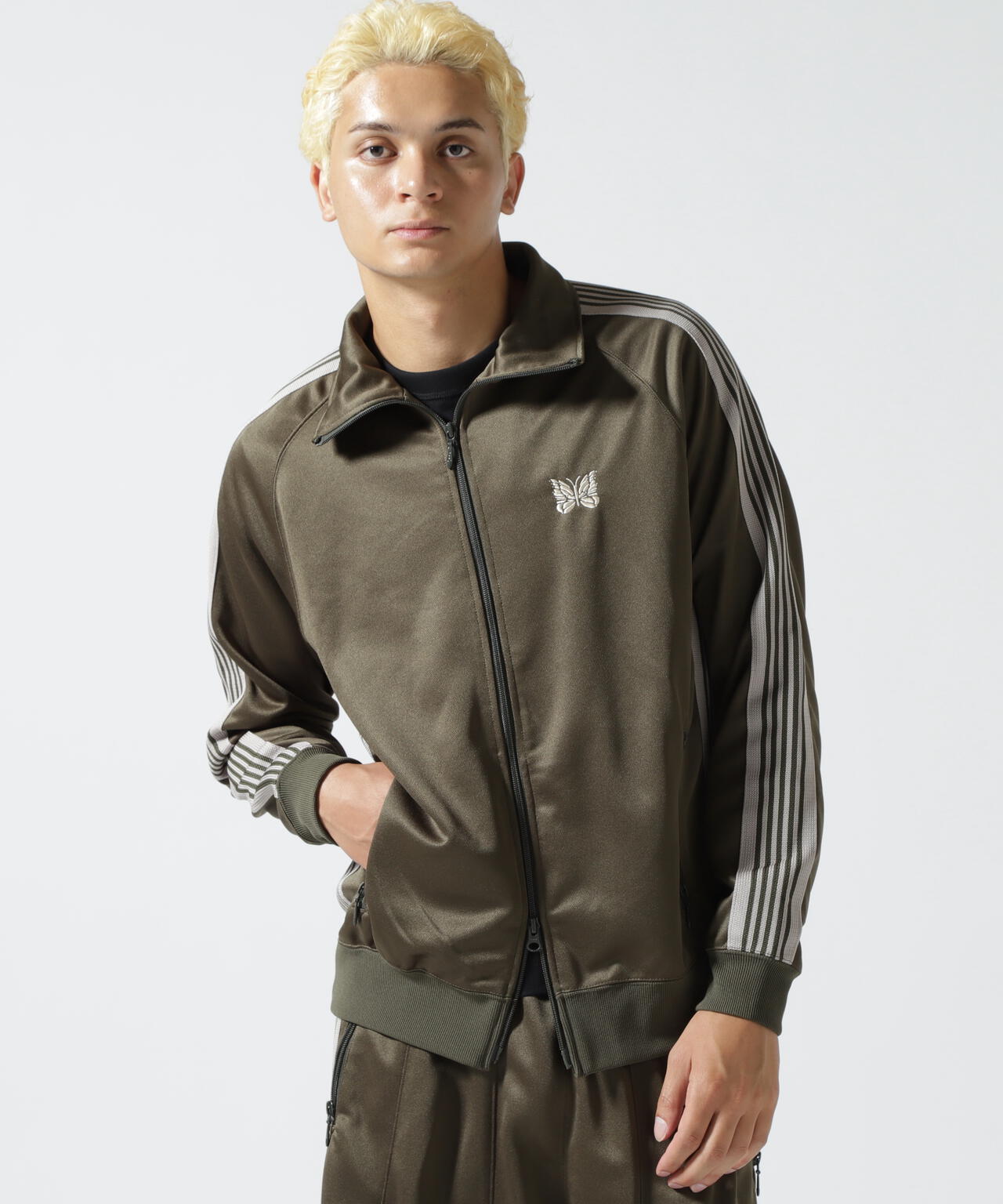 NEEDLES【B'2nd EXCLUSIVE】Track jkt poly smooth / 2025 A/W MODEL