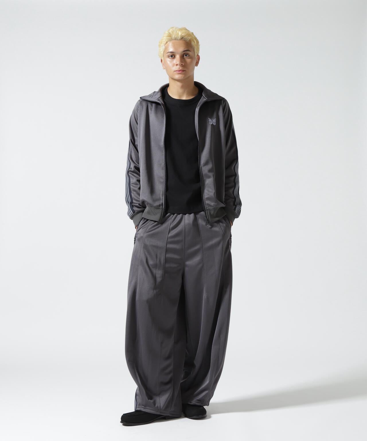 NEEDLES【B'2nd EXCLUSIVE】Track jkt poly smooth / 2025 A/W MODEL