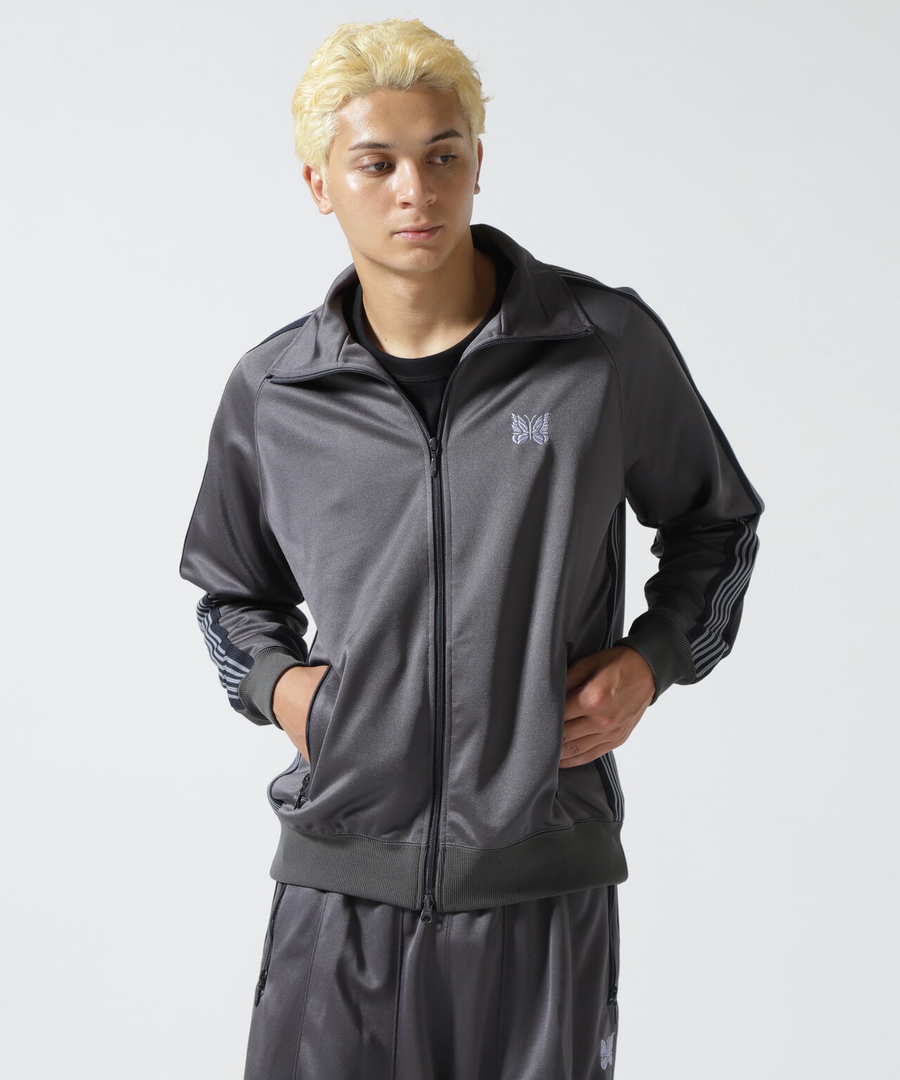 NEEDLES【B'2nd EXCLUSIVE】Track jkt poly smooth / 2025 A/W MODEL