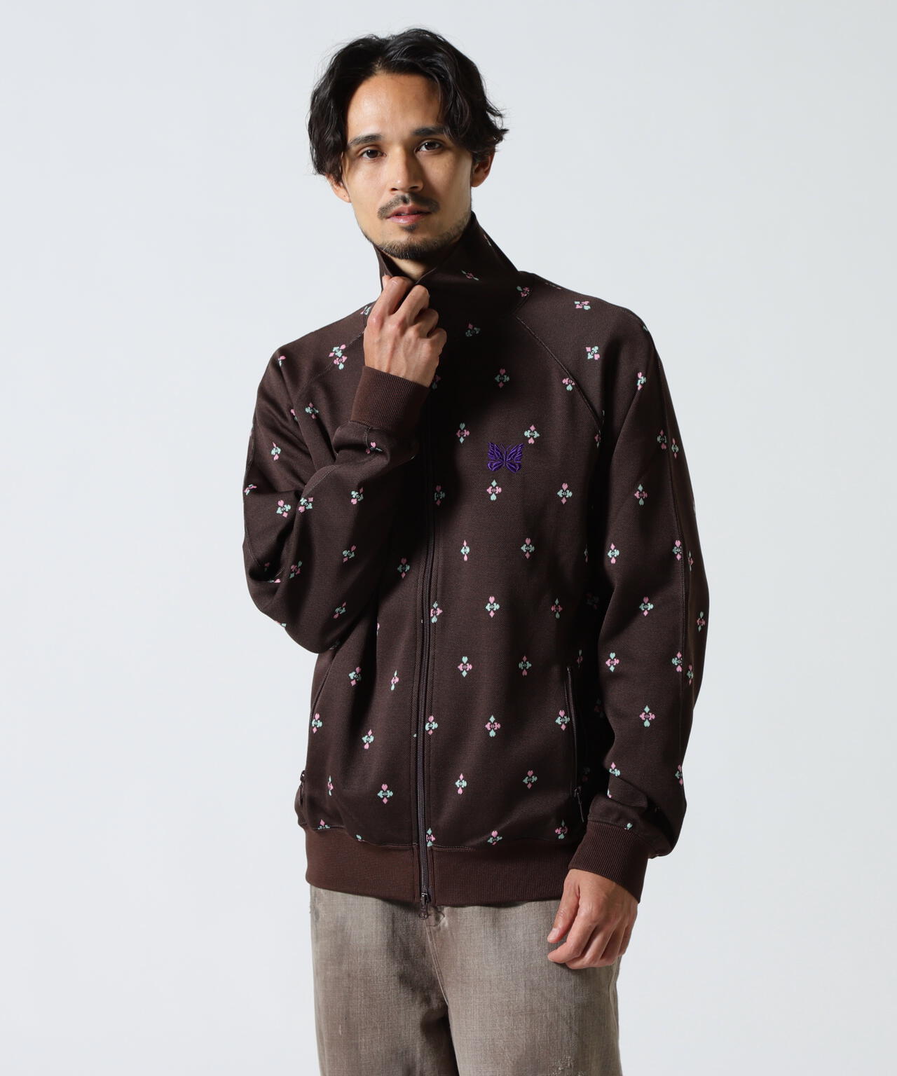 Needles / ニードルズ / Track Jacket - Poly Smooth RW314B