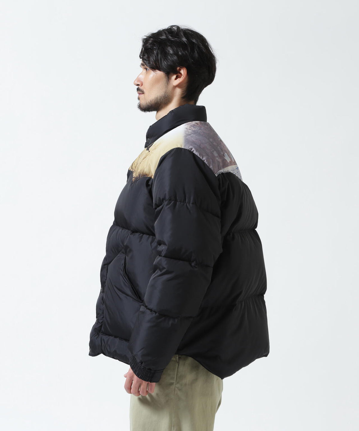 〈NEEDLES〉x〈ROCKY MOUNTAIN FEATHERBED〉Down Jacket