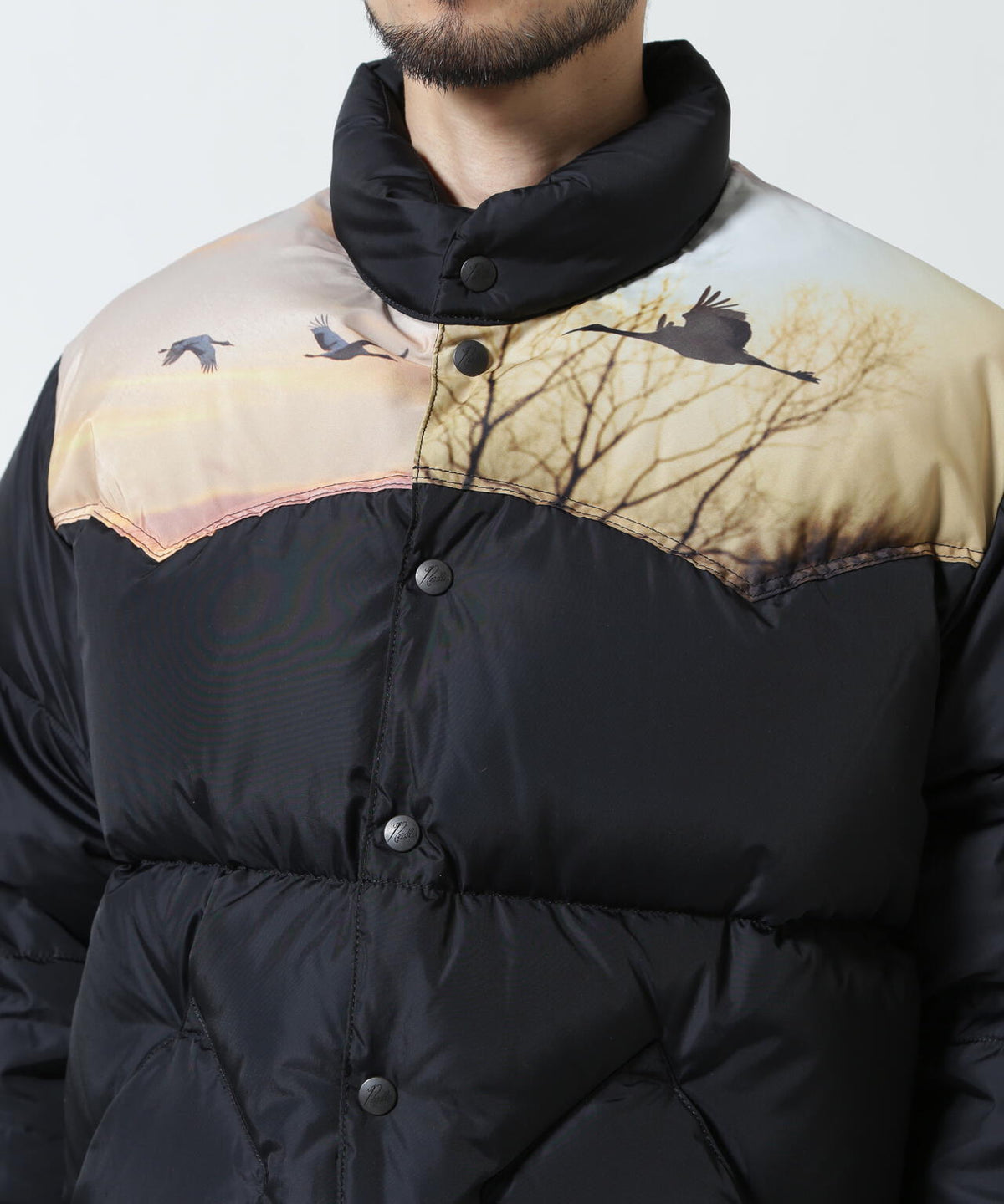 〈NEEDLES〉x〈ROCKY MOUNTAIN FEATHERBED〉Down Jacket
