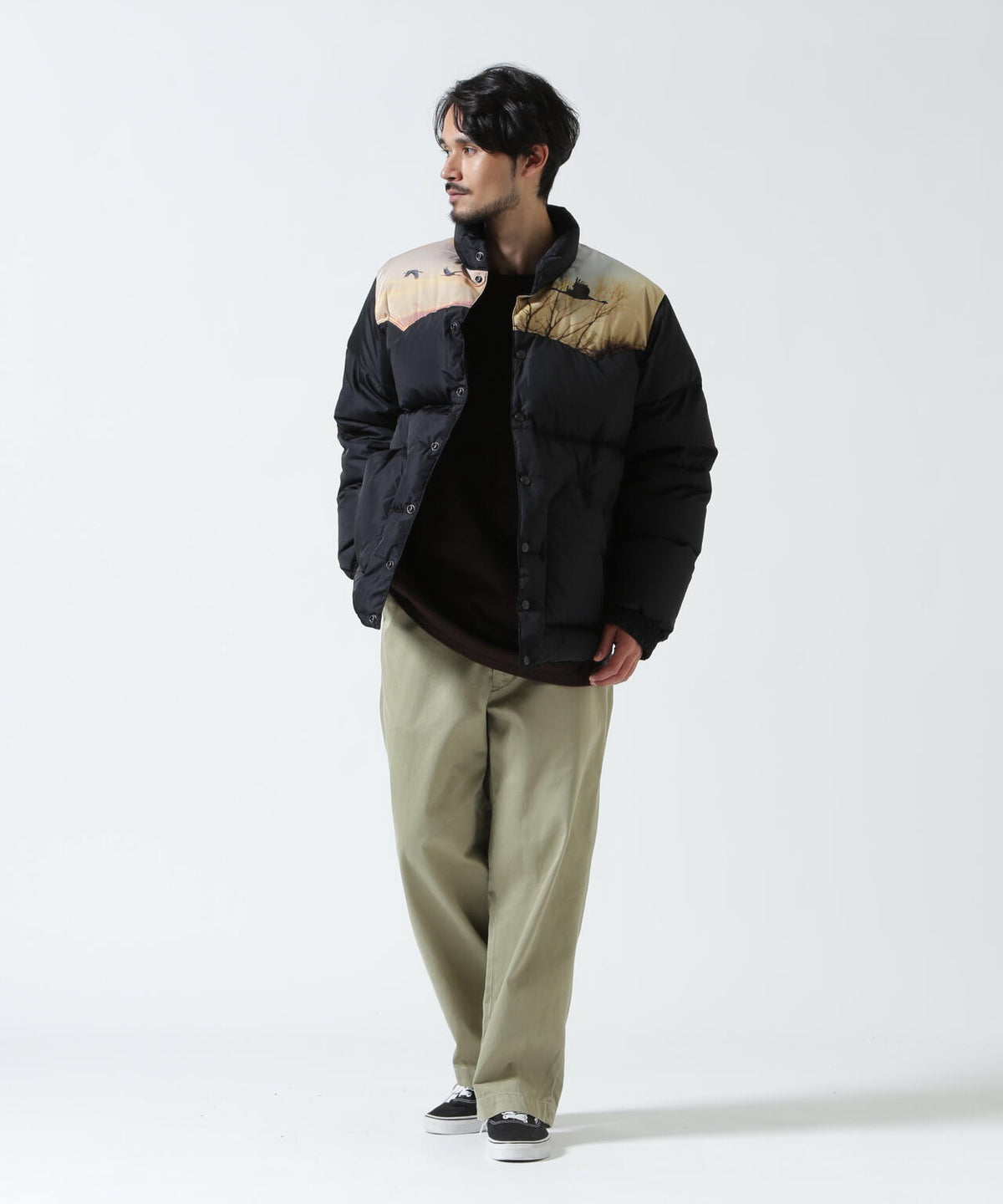 〈NEEDLES〉x〈ROCKY MOUNTAIN FEATHERBED〉Down Jacket