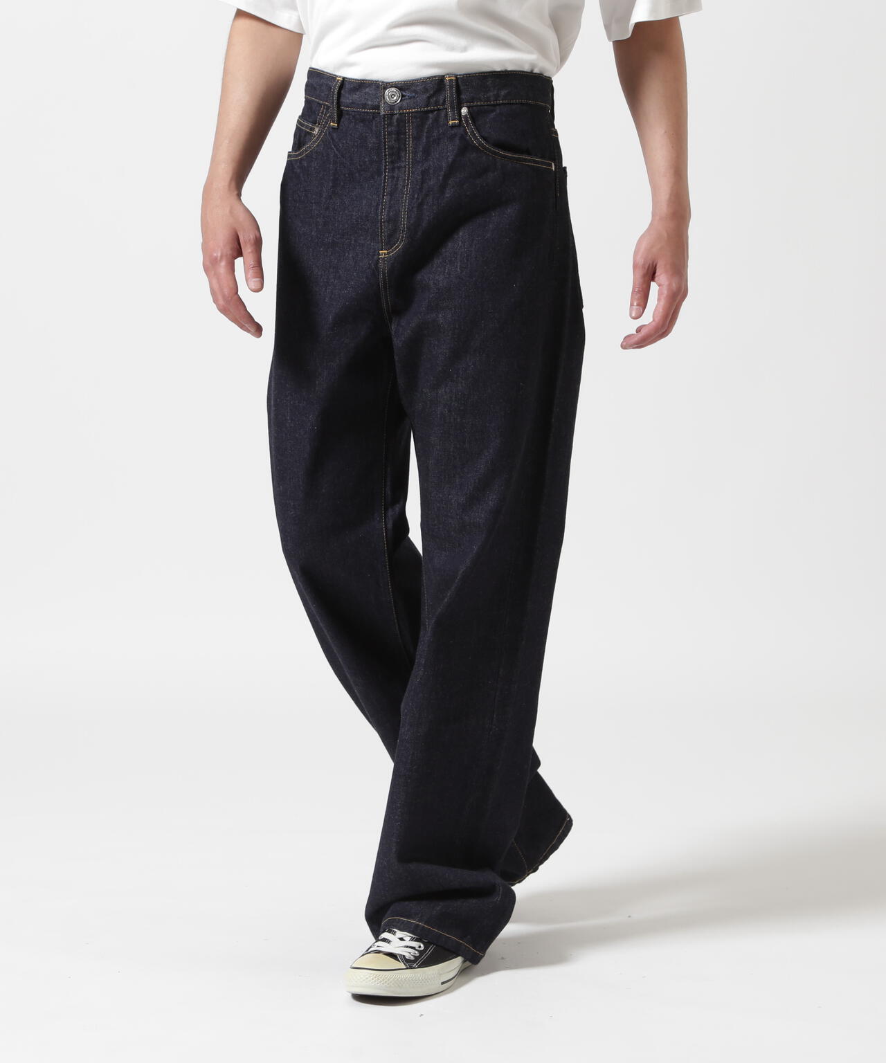 SURT(サート)ONE WASH WIDE DENIM ワンウォッシュワイドデニム