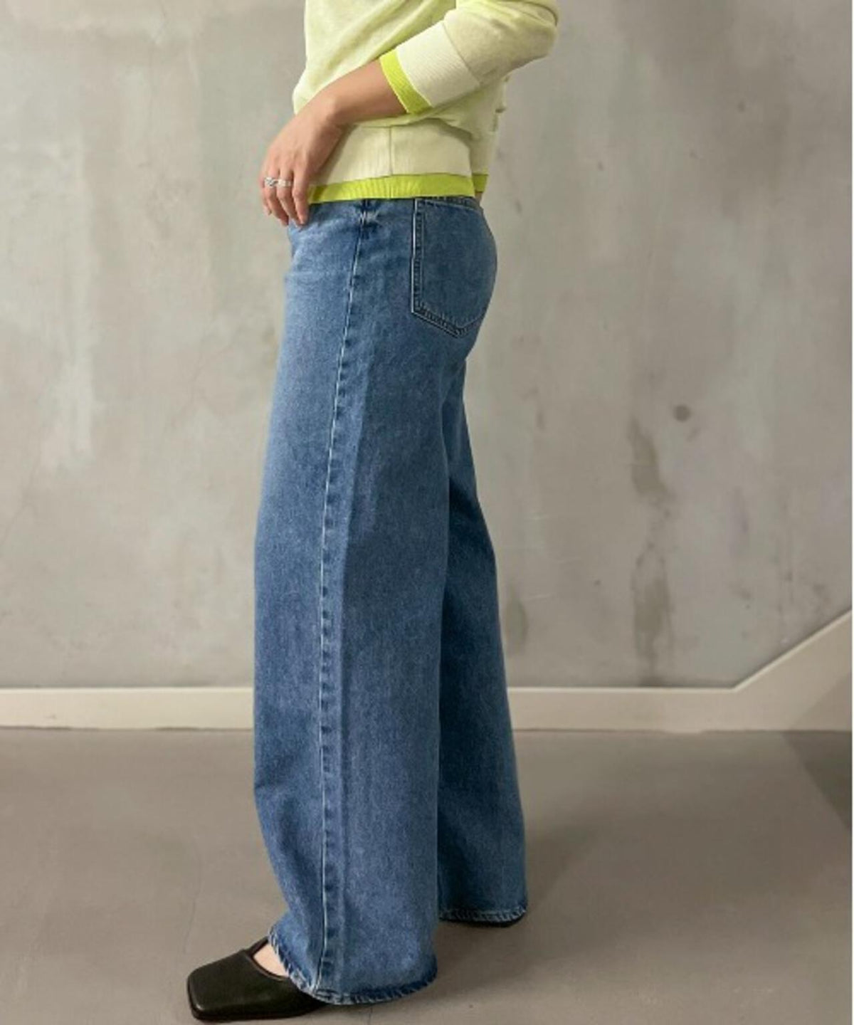 NEEDBY heritage(ニードバイヘリテージ)LUNA/ワイドストレート/N1C1006