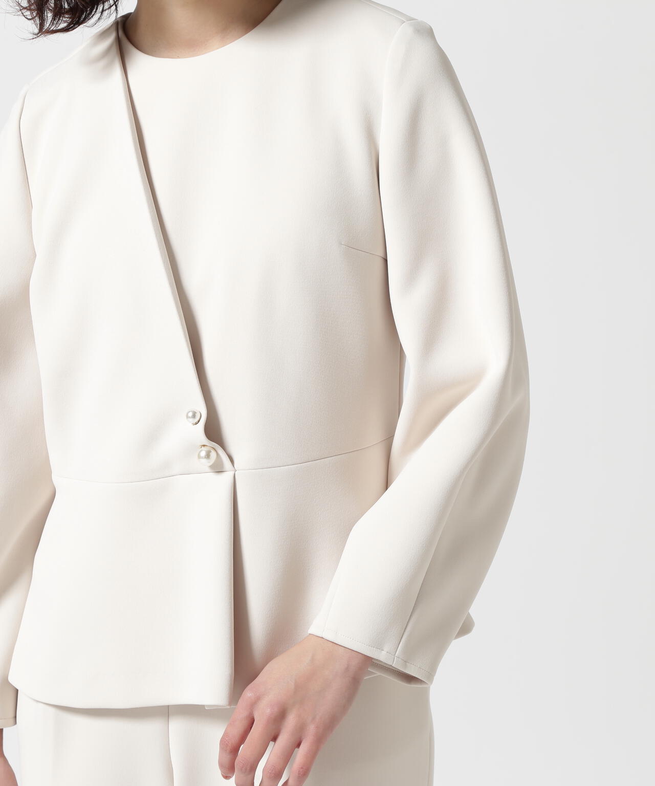 kaene(カエン) ハイストレッチブラウス/010461/フォーマル/セレモニー/セットアップ/卒入式