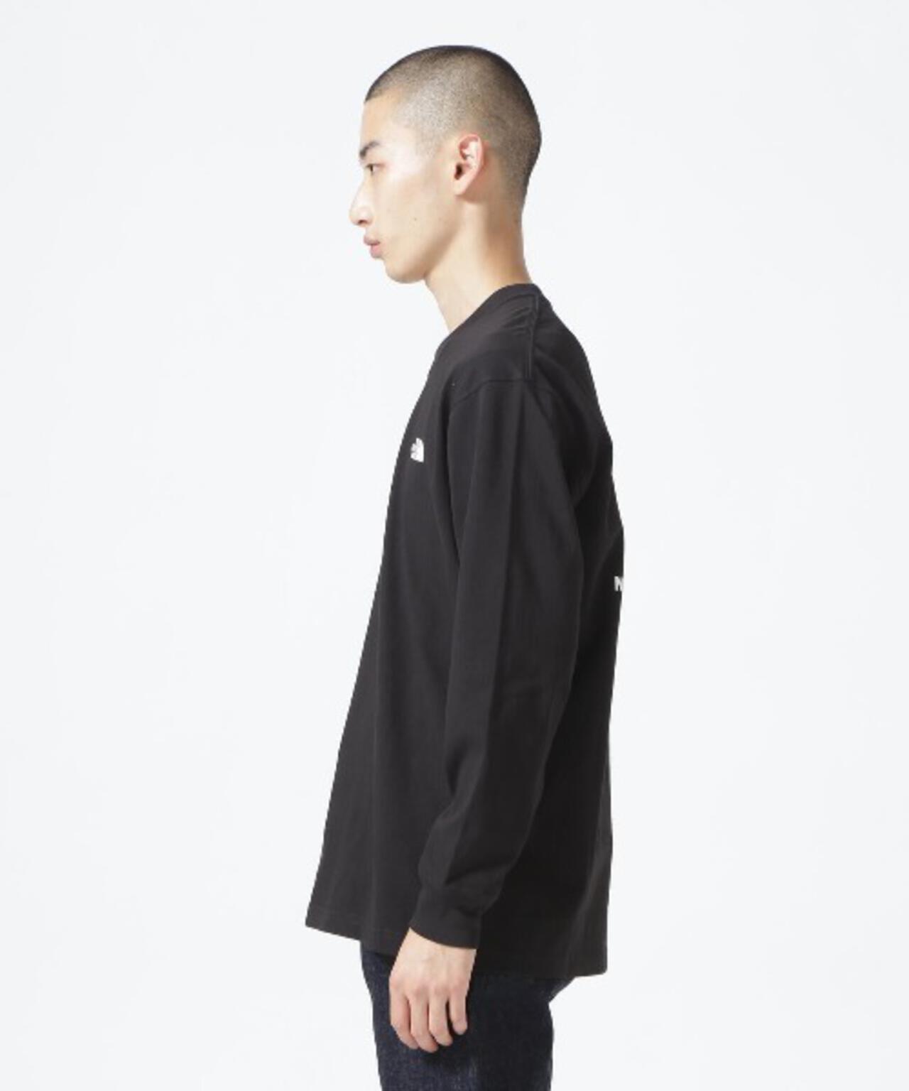 THE NORTH FACE/ザ・ノース・フェイス L/S Back Square Logo Tee