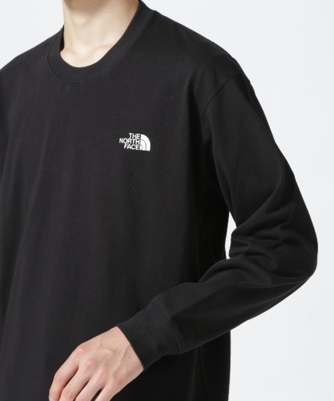 THE NORTH FACE/ザ・ノース・フェイス L/S Back Square Logo Tee