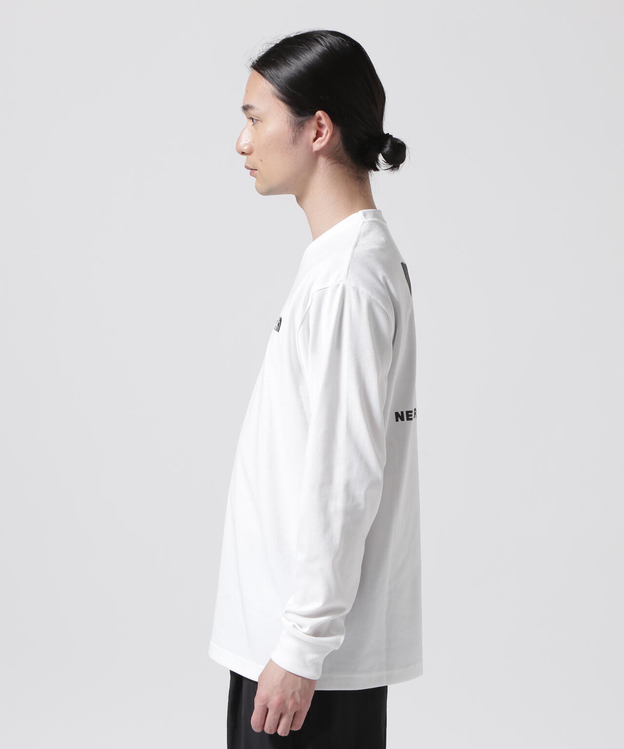 THE NORTH FACE/ザ・ノース・フェイス L/S Back Square Logo Tee