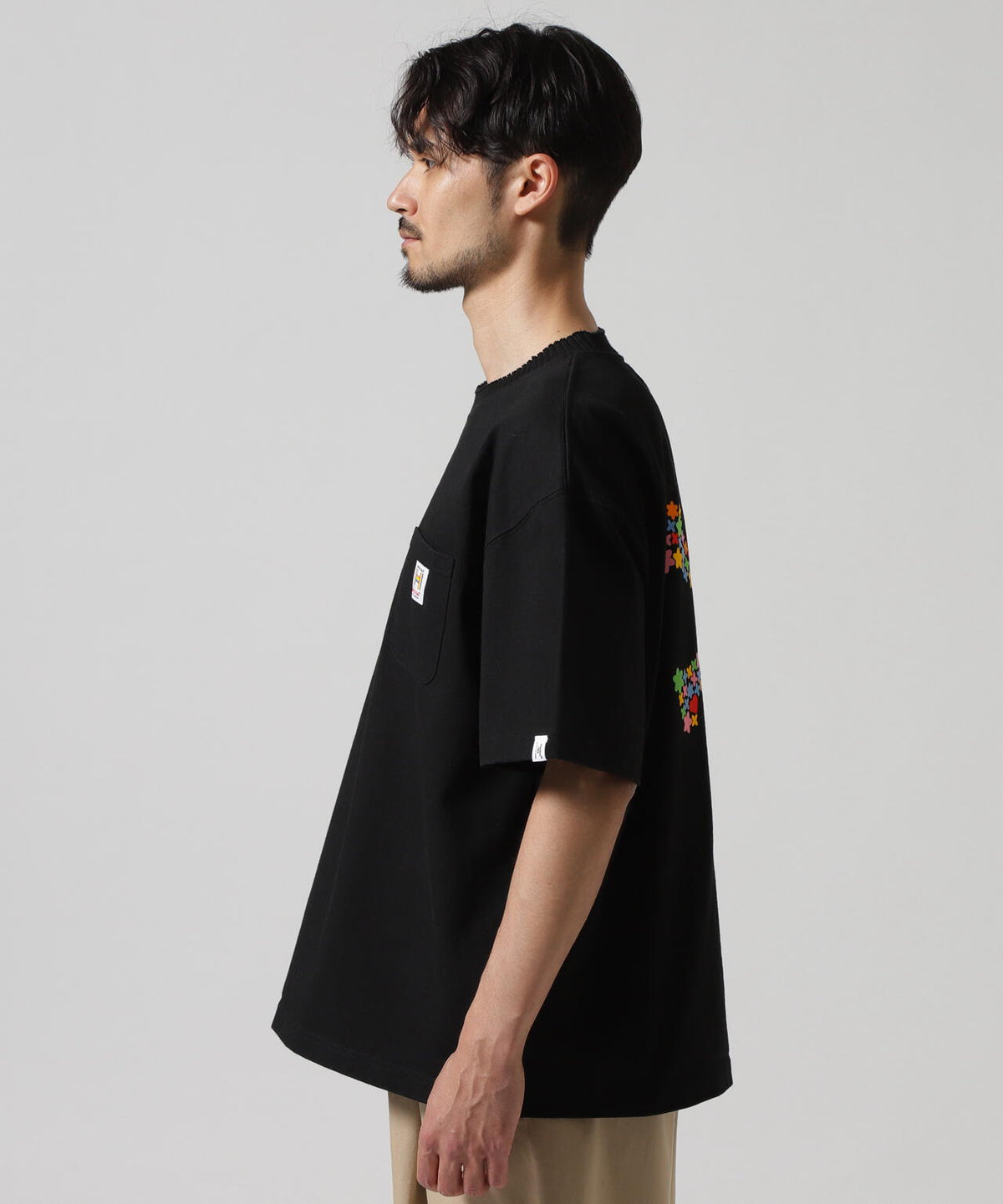 Perfect ribs(R)/パーフェクトリブズ/(Harvest)Flower Skull Short Sleeve T Shirts