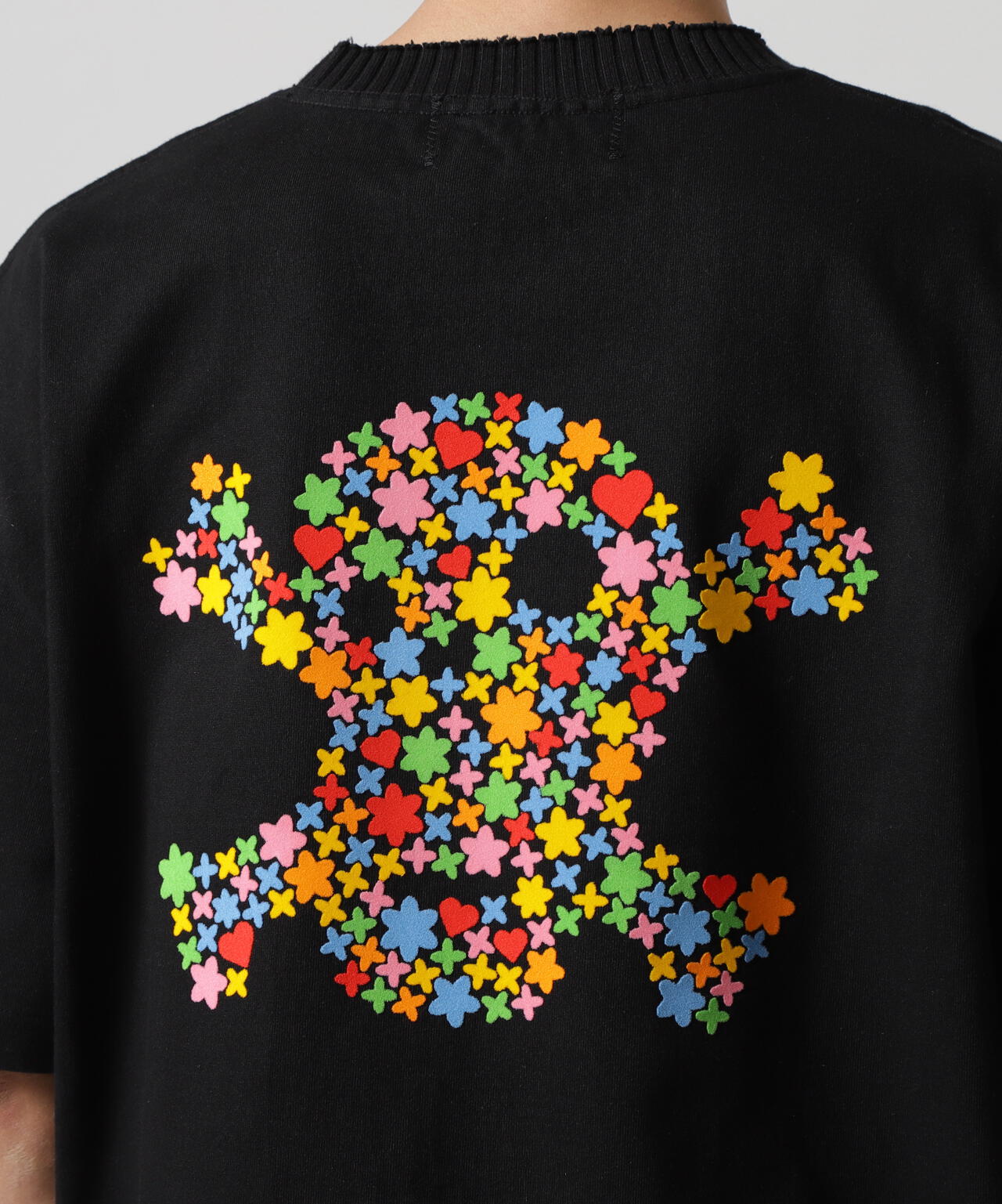 Perfect ribs(R)/パーフェクトリブズ/(Harvest)Flower Skull Short Sleeve T Shirts
