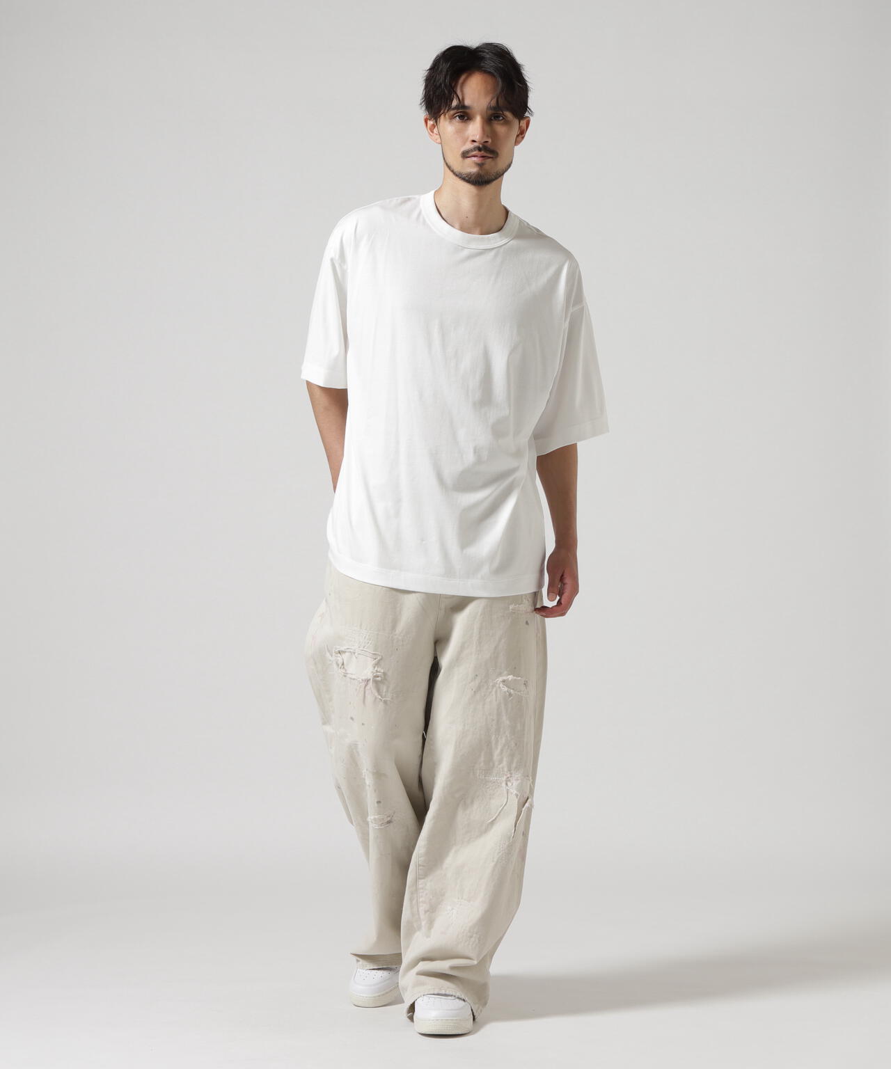 marka / マーカ / ORGANIC GIZA 80/2 KNIT COMFORT FIT Tee