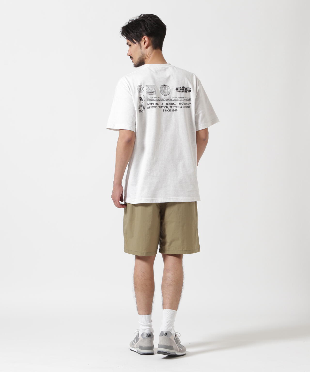 THE NORTH FACE /ザ・ノース・フェイス S/S FD Globe Grid Cotton Tee