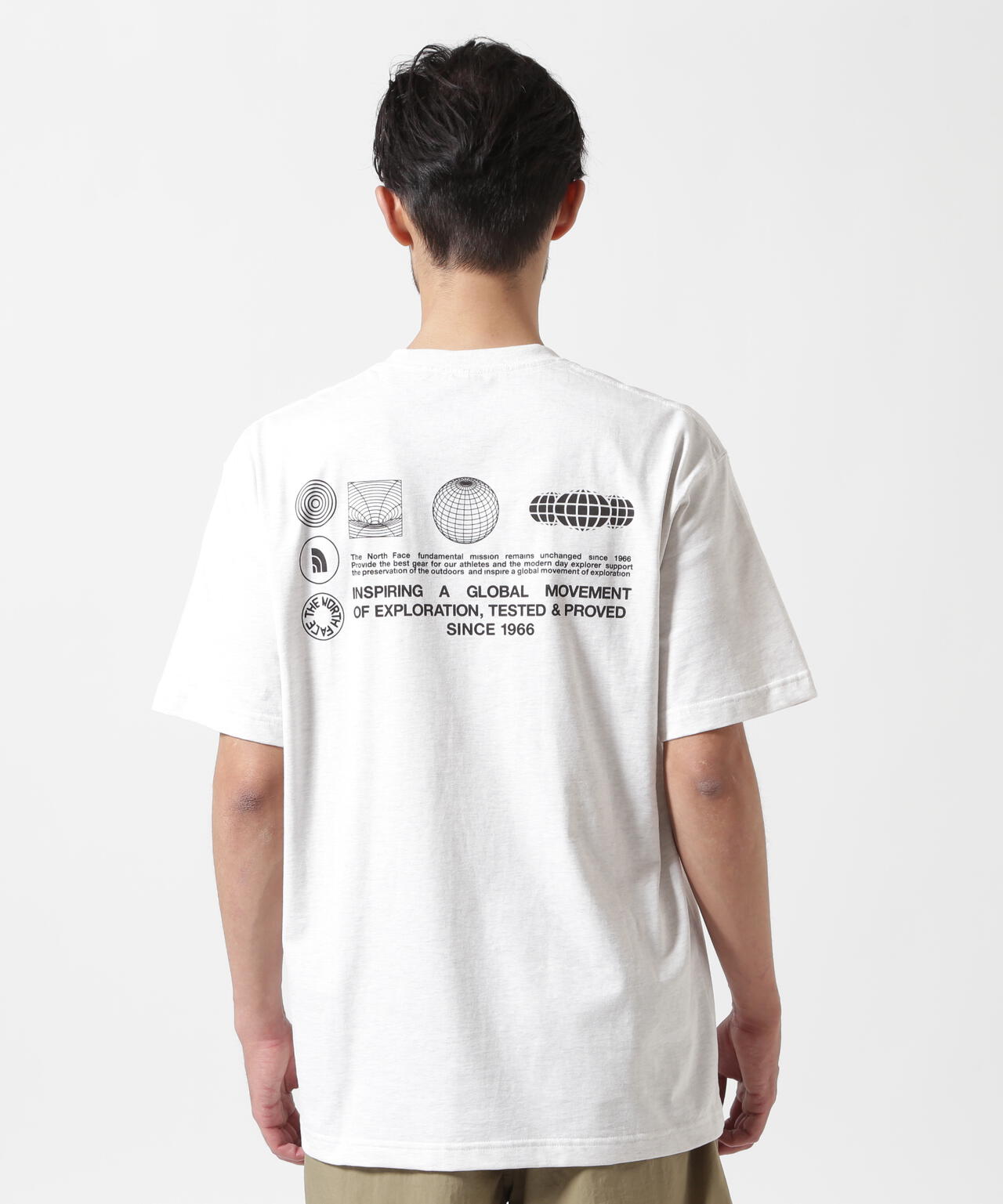 THE NORTH FACE /ザ・ノース・フェイス S/S FD Globe Grid Cotton Tee