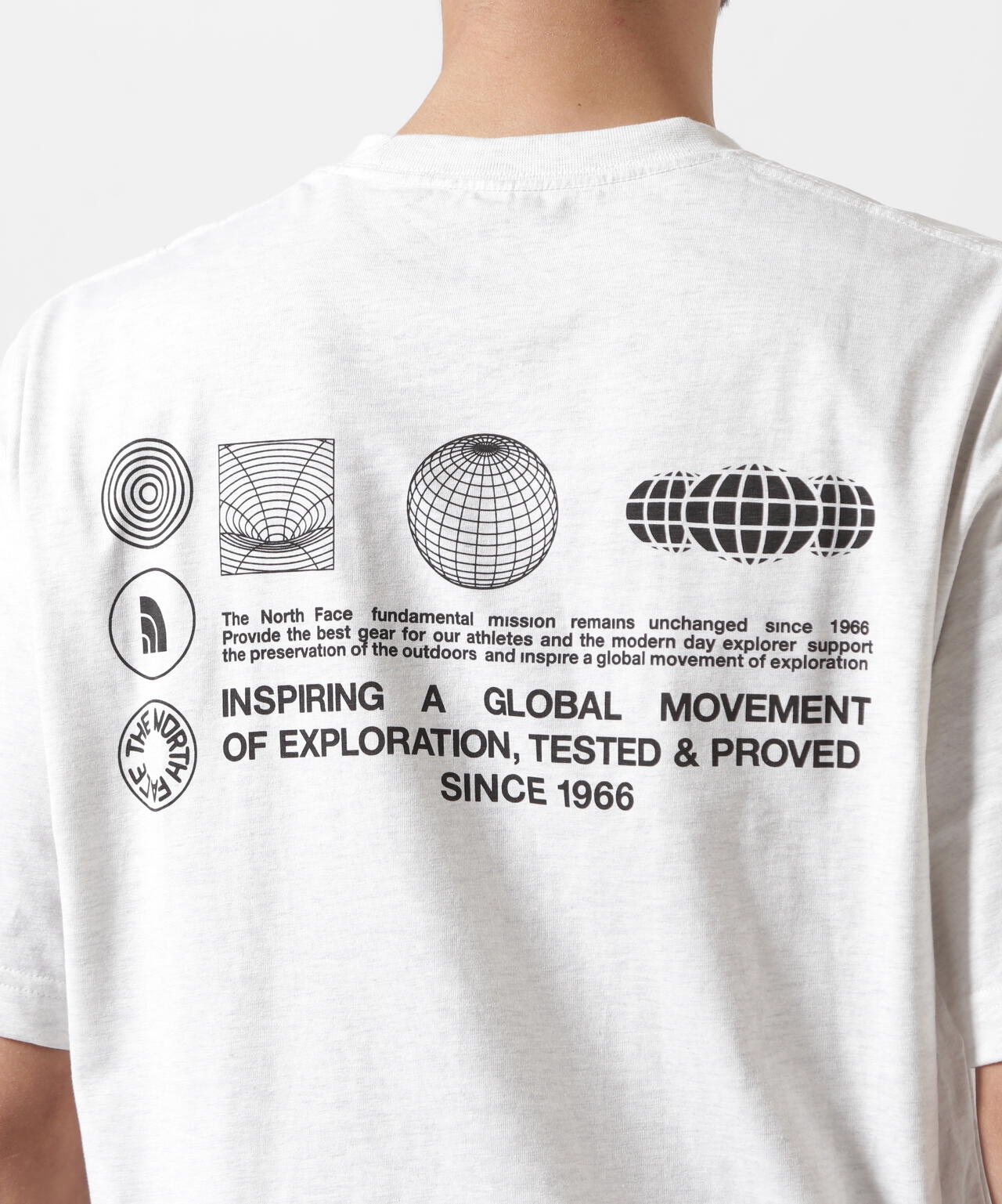 THE NORTH FACE /ザ・ノース・フェイス S/S FD Globe Grid Cotton Tee