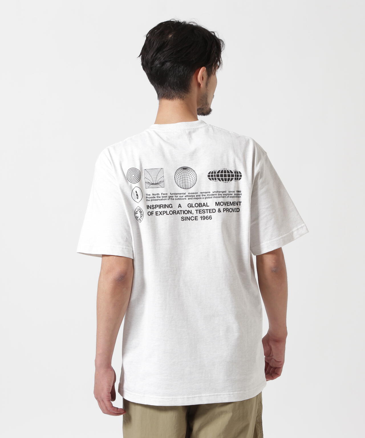THE NORTH FACE /ザ・ノース・フェイス S/S FD Globe Grid Cotton Tee