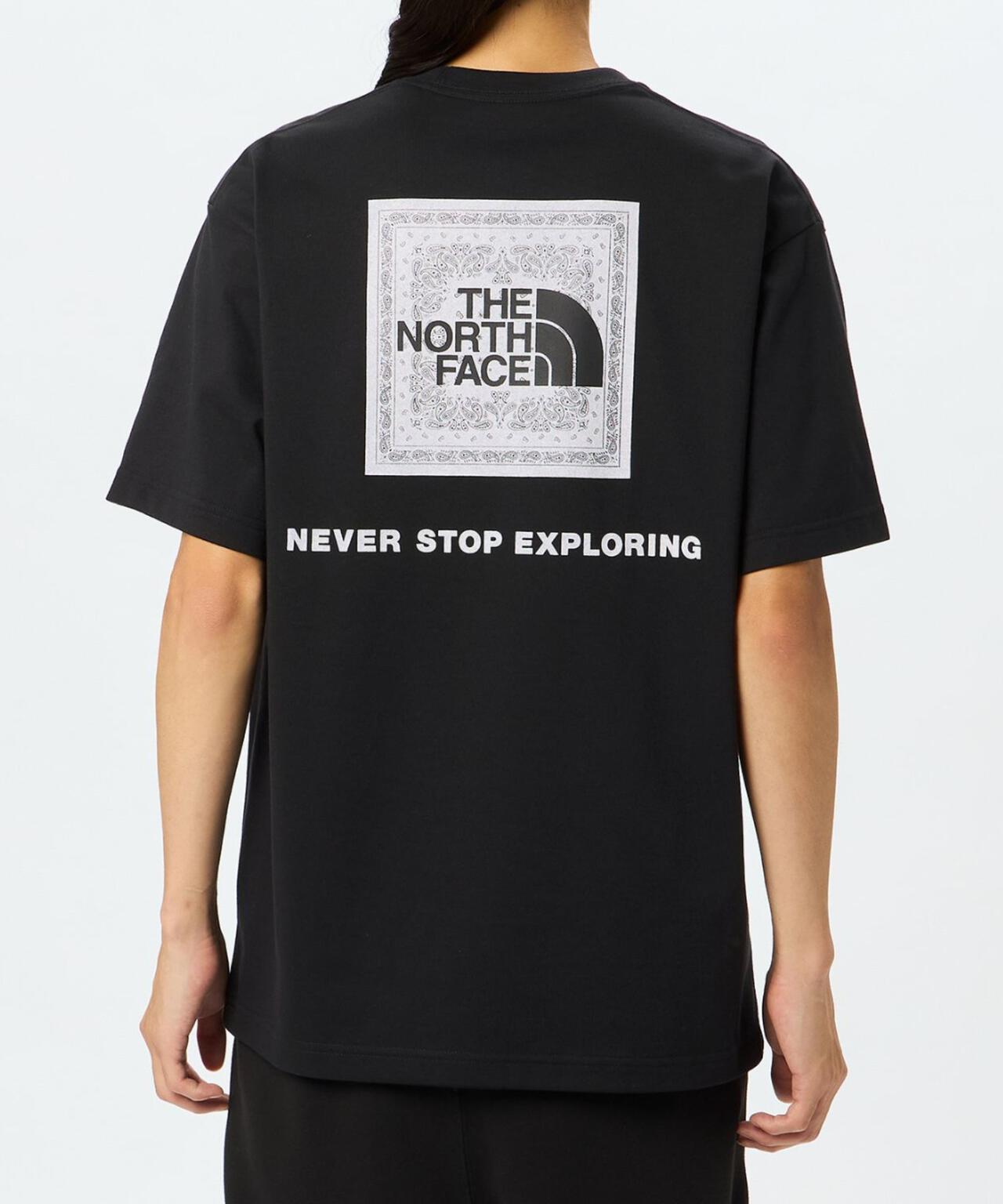 THE NORTH FACE / S/S Bandana Square logo Tee