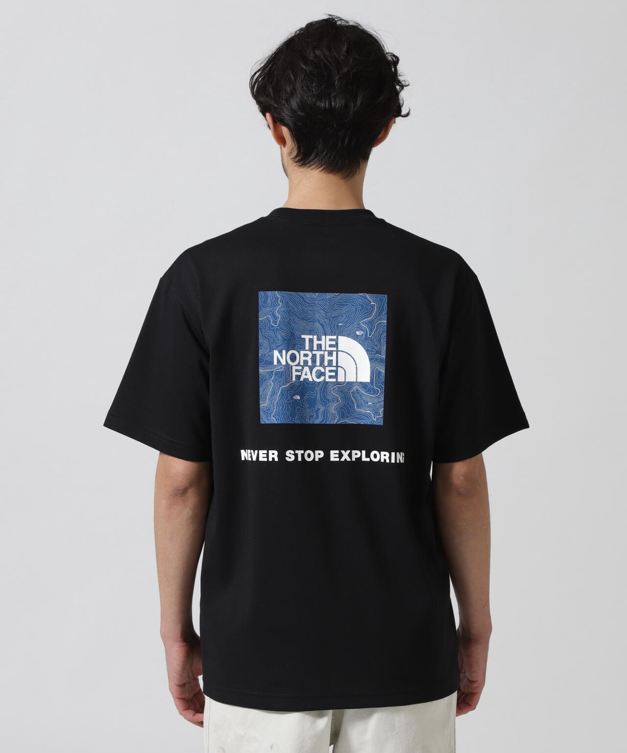 THE NORTH FACE / S/S Back Square Traverse Logo T