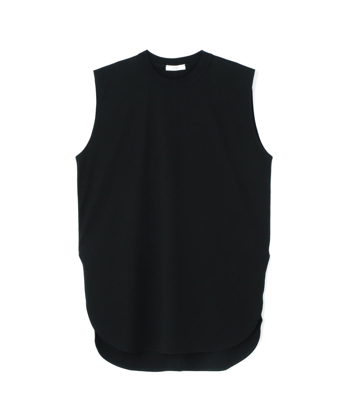 ATON (エイトン) 12/- AIR SPININNG / ROUND HEM TANKTOP