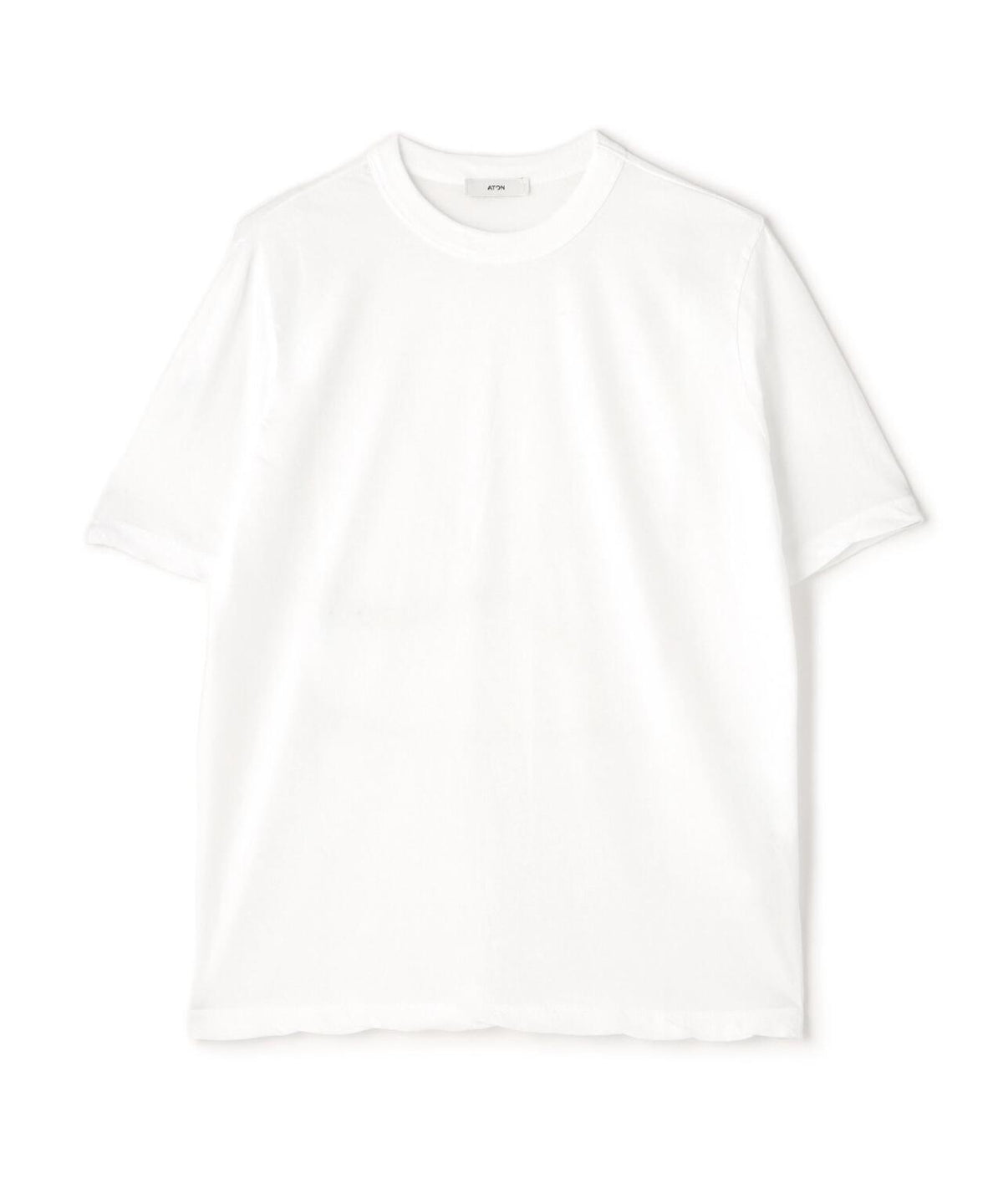 ATON (エイトン) FRESCA SINGLE JERSEY/SATNDARD T-SHIRT