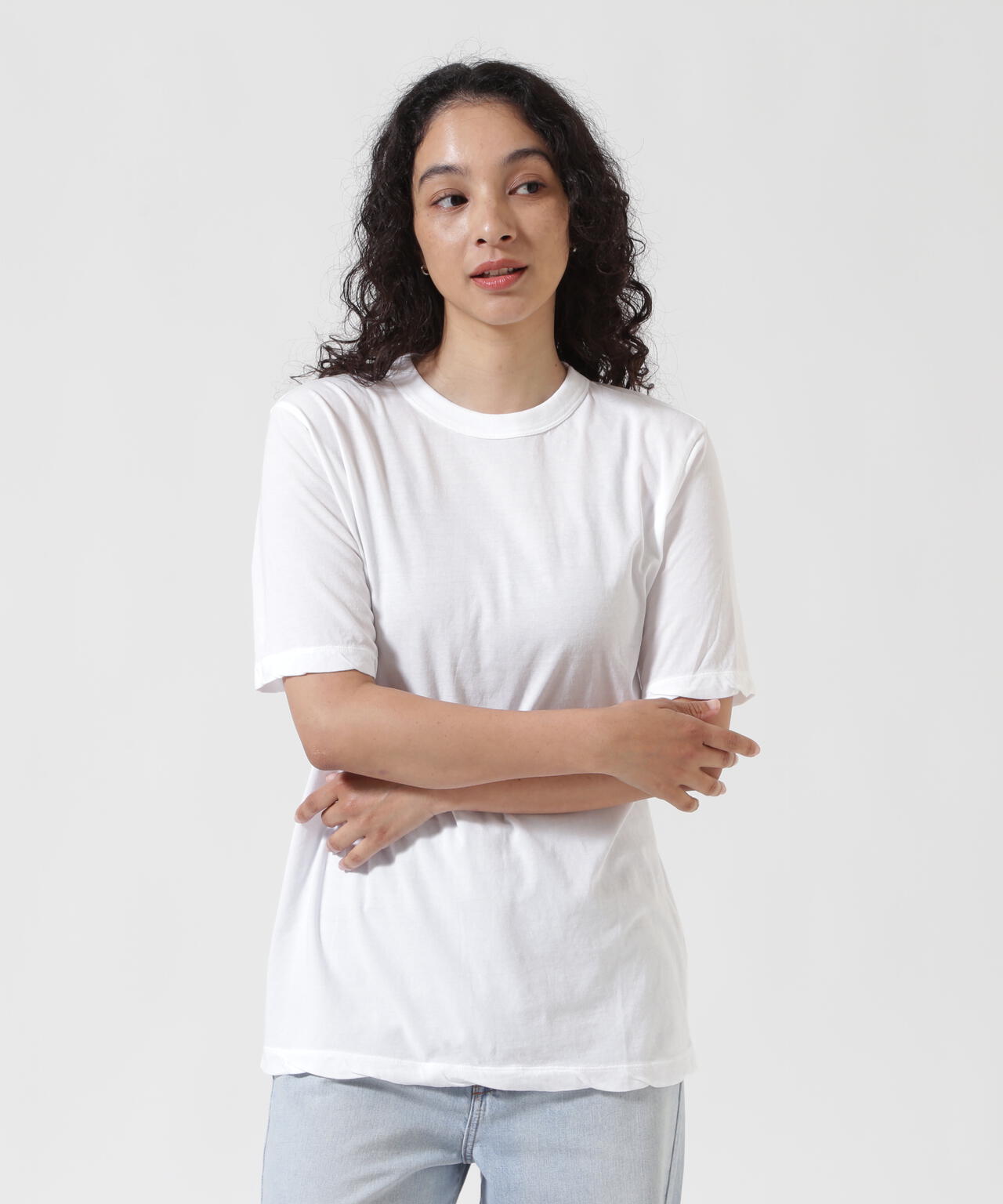 ATON (エイトン) FRESCA SINGLE JERSEY/SATNDARD T-SHIRT