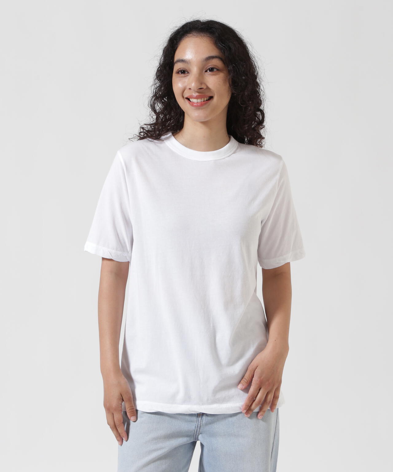 ATON (エイトン) FRESCA SINGLE JERSEY/SATNDARD T-SHIRT