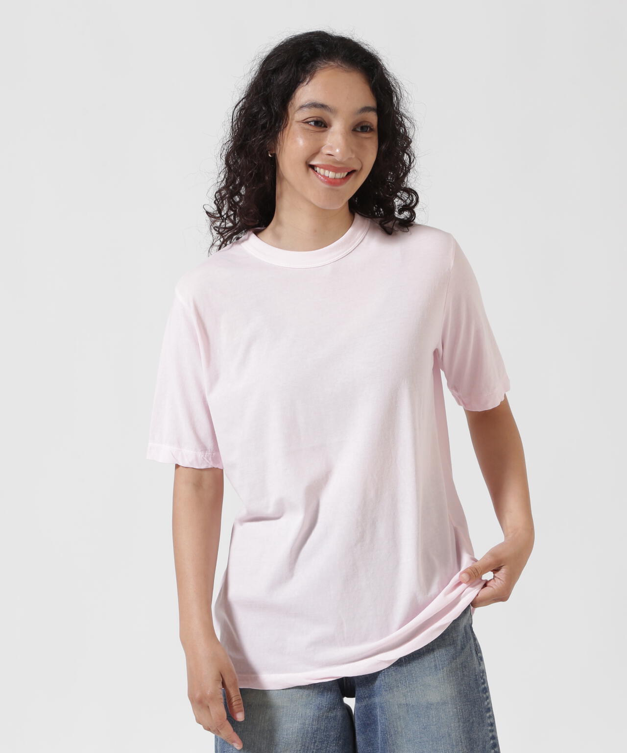 ATON (エイトン) FRESCA SINGLE JERSEY/SATNDARD T-SHIRT