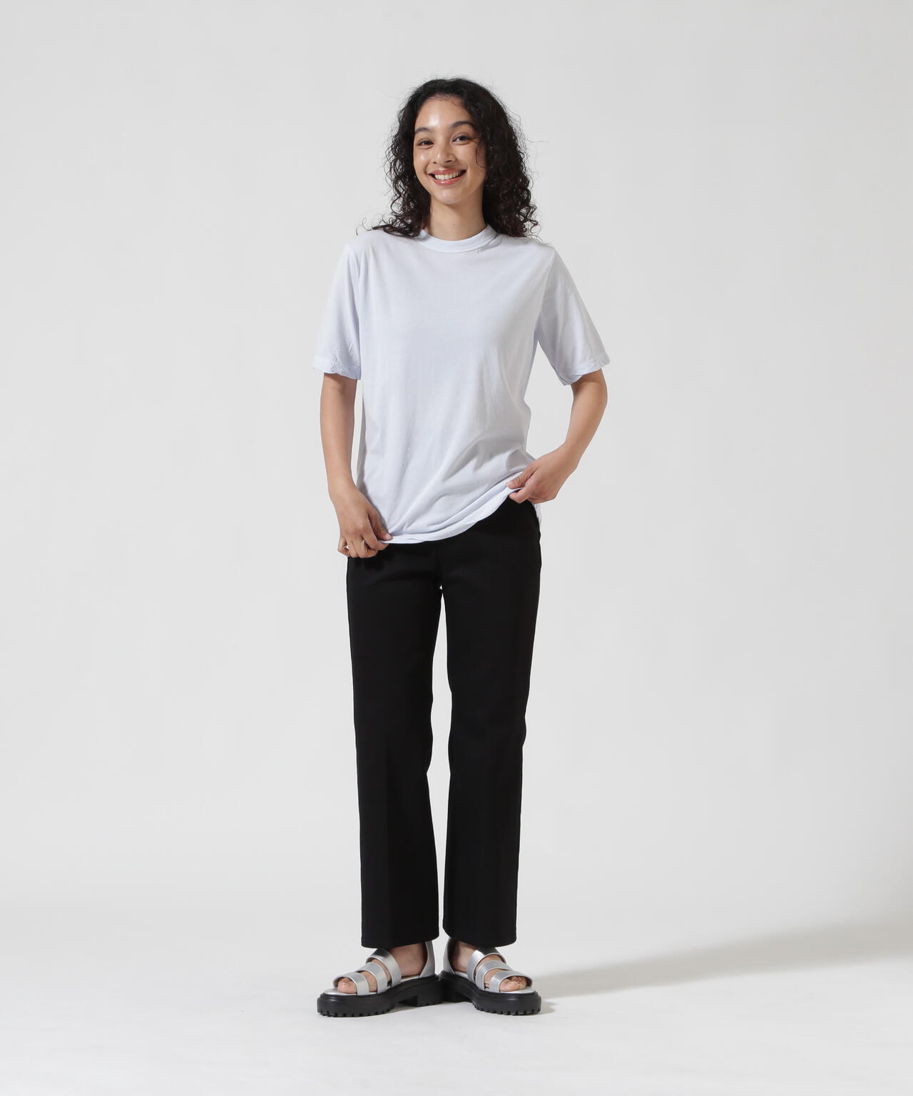 ATON (エイトン) FRESCA SINGLE JERSEY/SATNDARD T-SHIRT