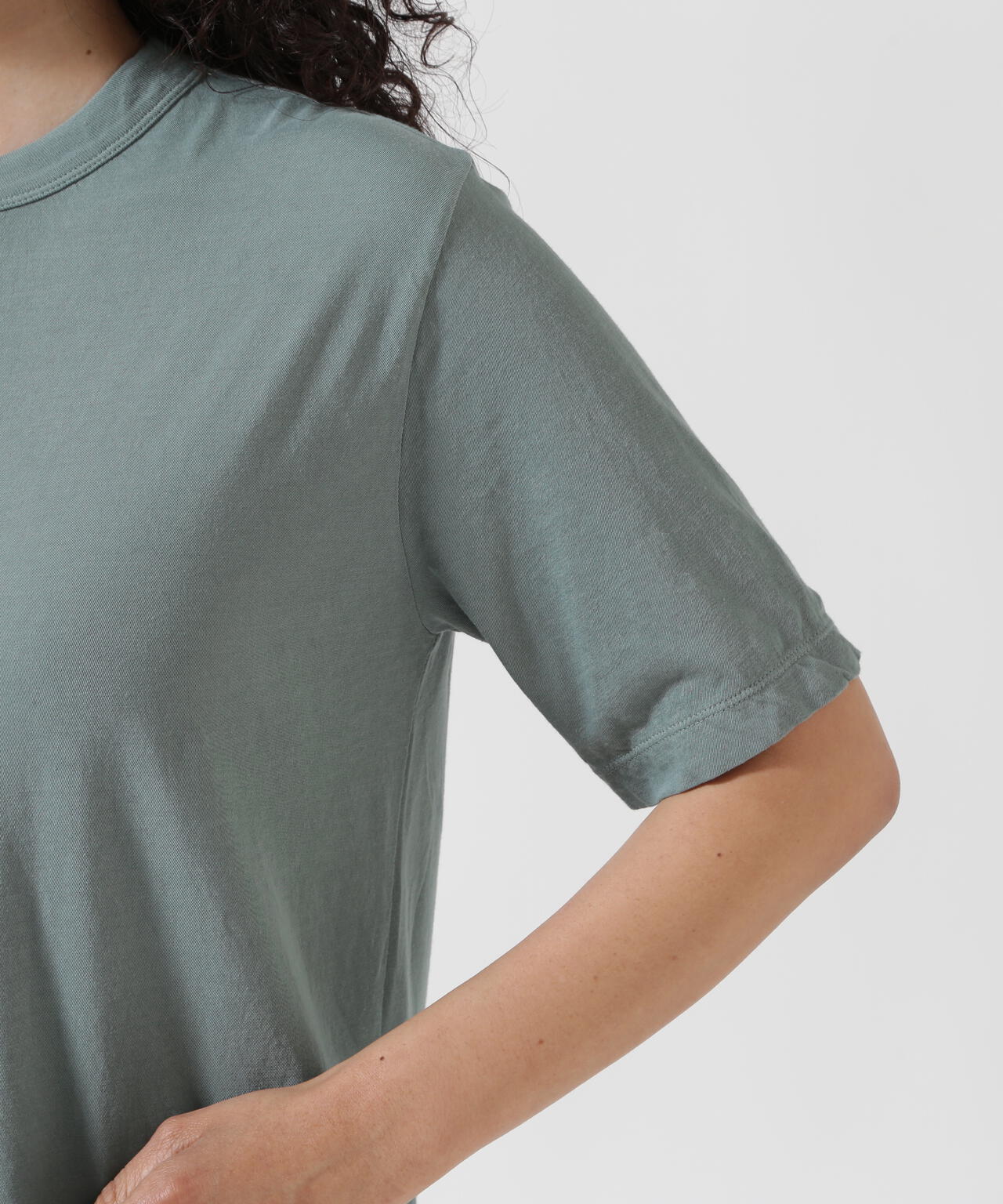 ATON (エイトン) FRESCA SINGLE JERSEY/SATNDARD T-SHIRT