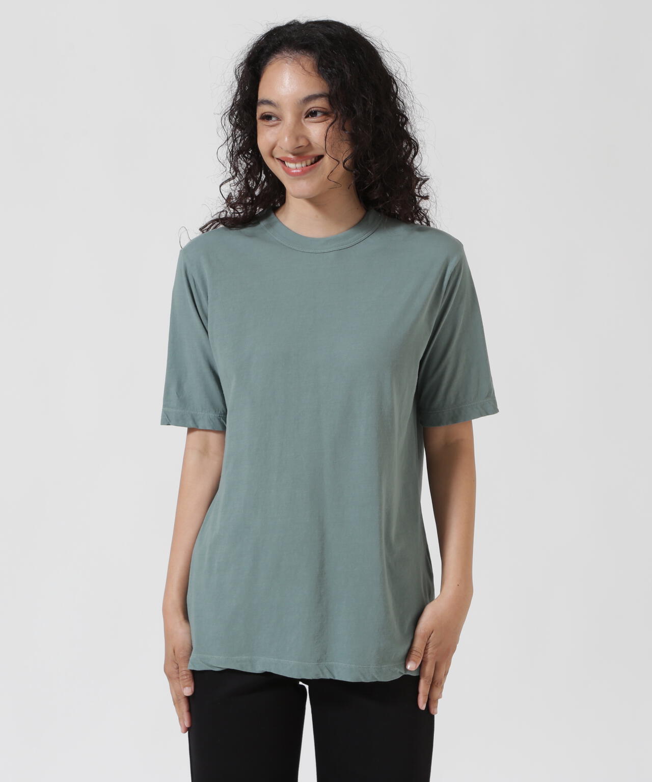 ATON (エイトン) FRESCA SINGLE JERSEY/SATNDARD T-SHIRT