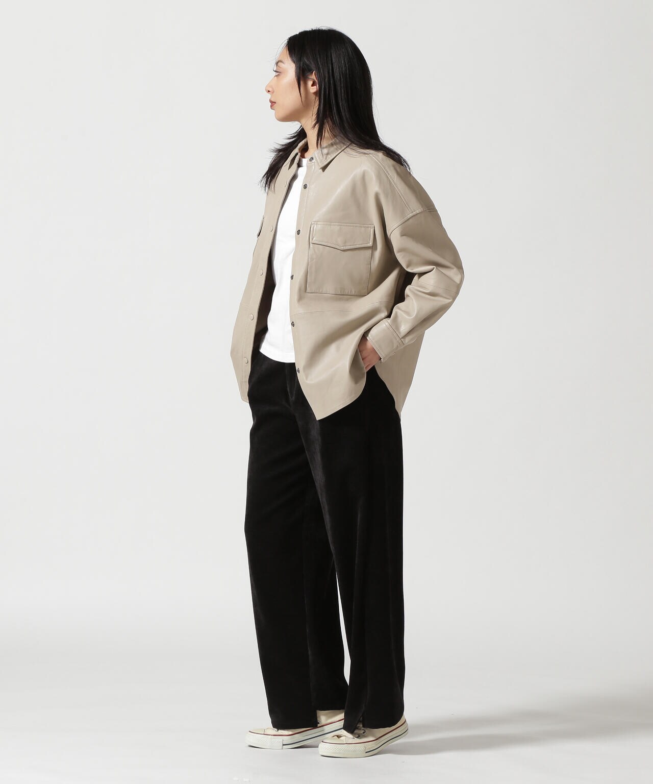 NCB neat caprice brand(エヌシービーニートカプリスブランド) WOMENS SHEEP SHIRTS