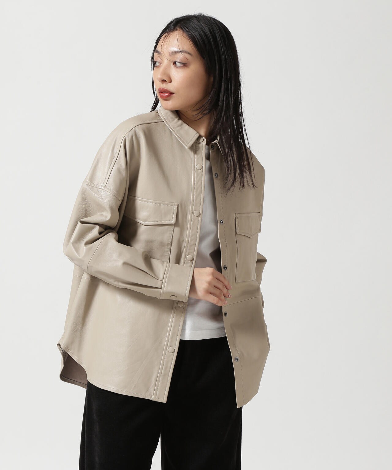 NCB neat caprice brand(エヌシービーニートカプリスブランド) WOMENS SHEEP SHIRTS