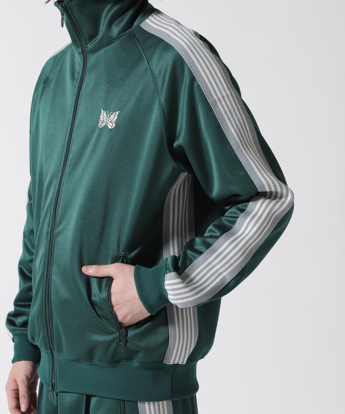 NEEDLES【B'2nd EXCLUSIVE】Track jkt poly smooth