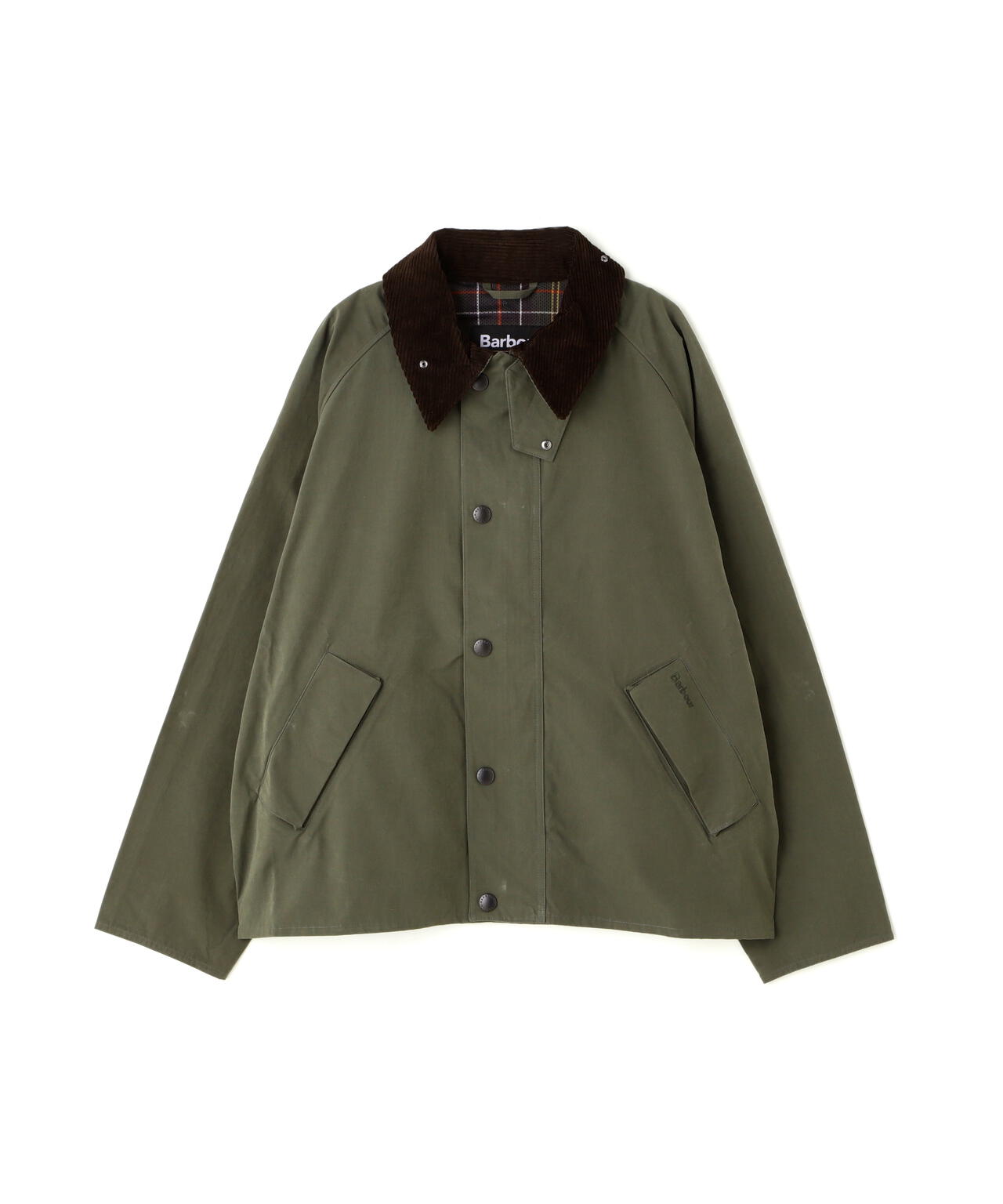 Barbour(バブアー)TRANSPORT / トランスポート/ピーチスキン コットン ショートレングスブルゾン