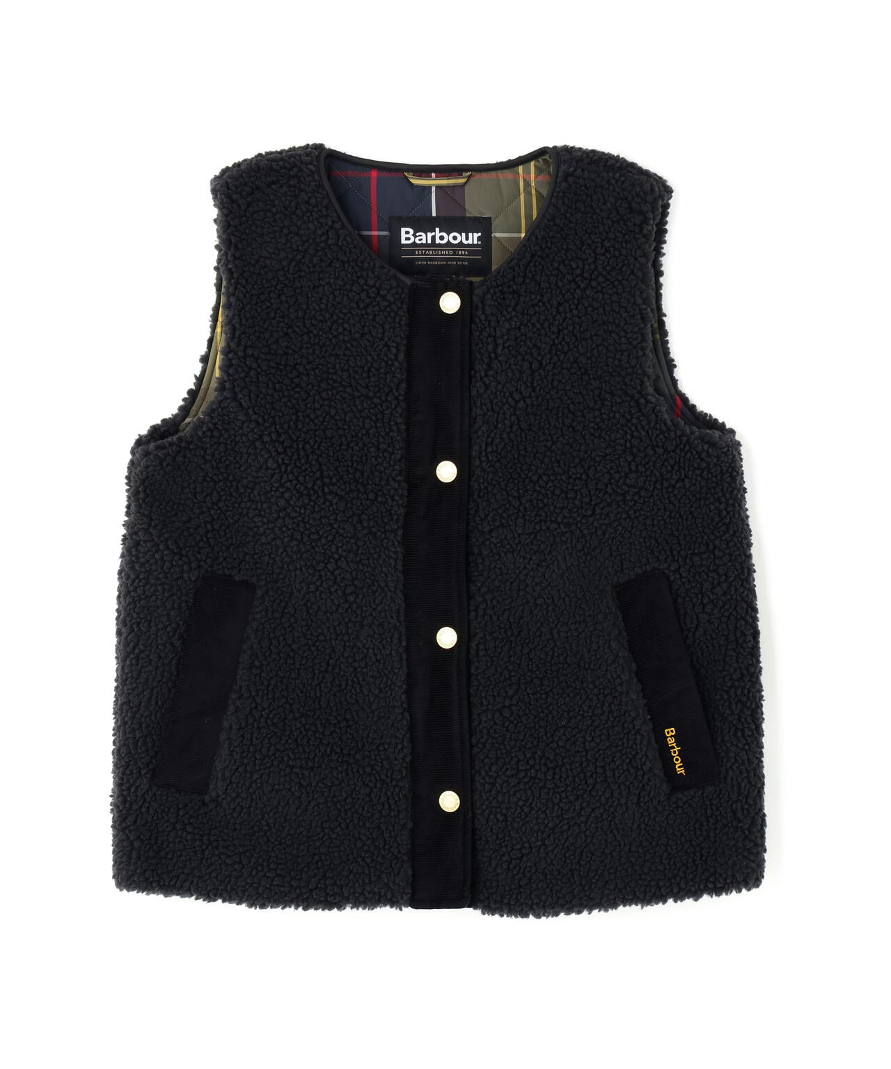 BARBOUR (バブアー) Dulsie ボア ライナー ベスト/252LLI0016