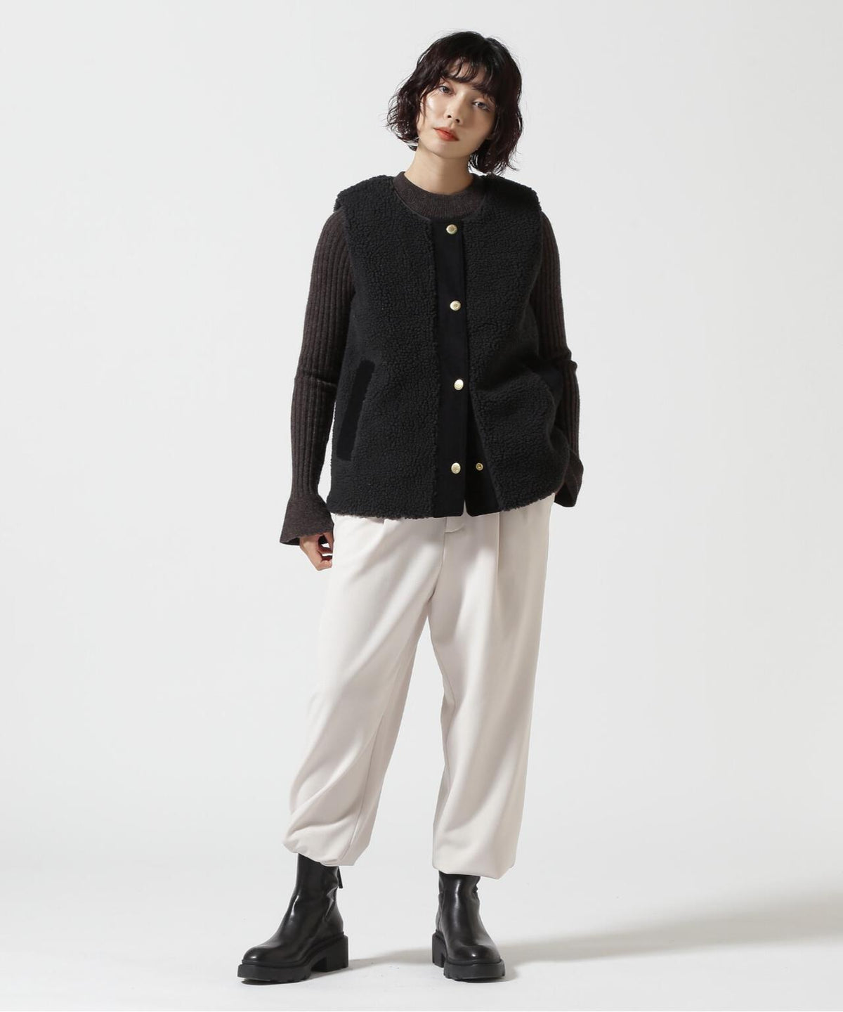 BARBOUR (バブアー) Dulsie ボア ライナー ベスト/252LLI0016