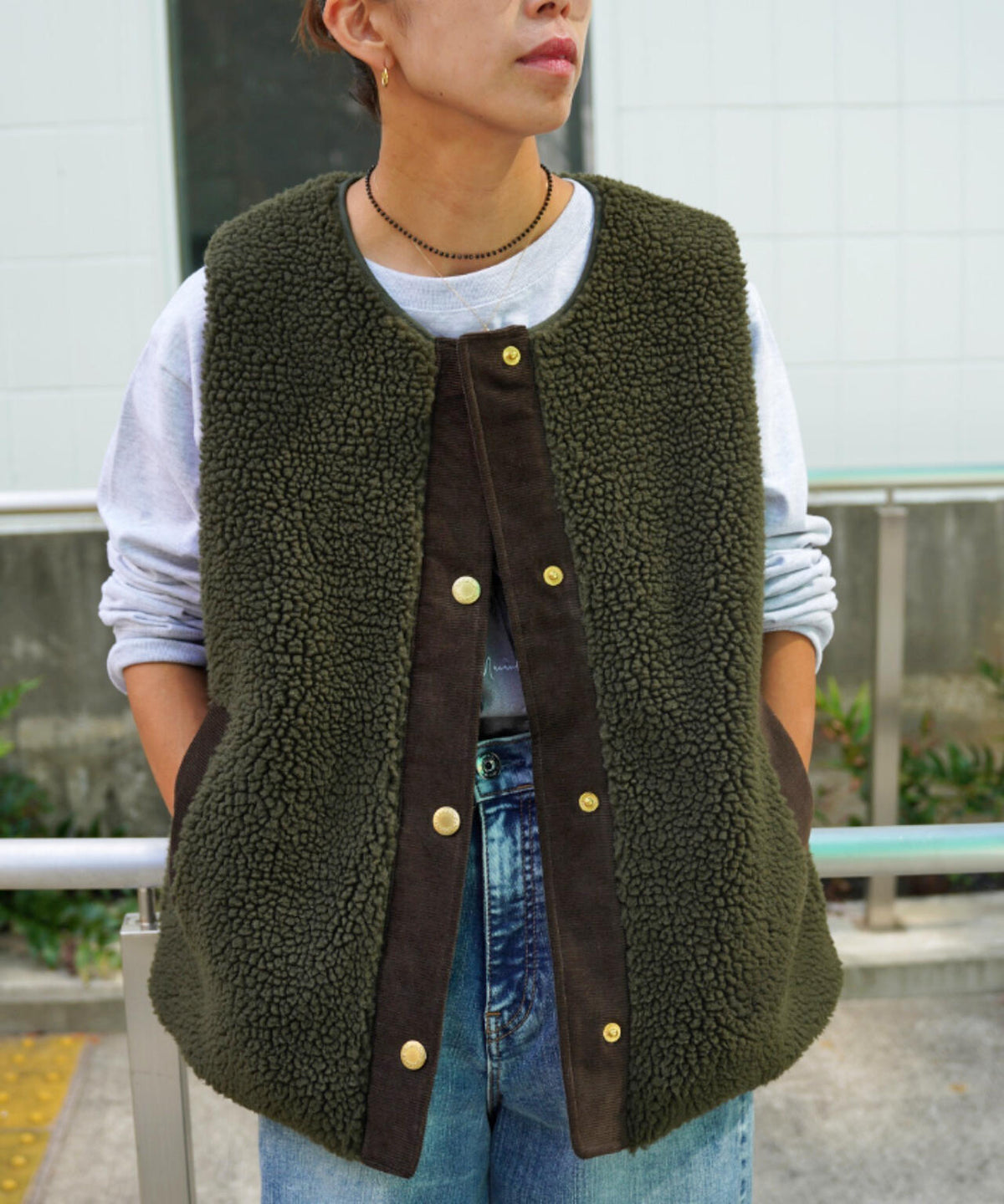 BARBOUR (バブアー) Dulsie ボア ライナー ベスト/252LLI0016