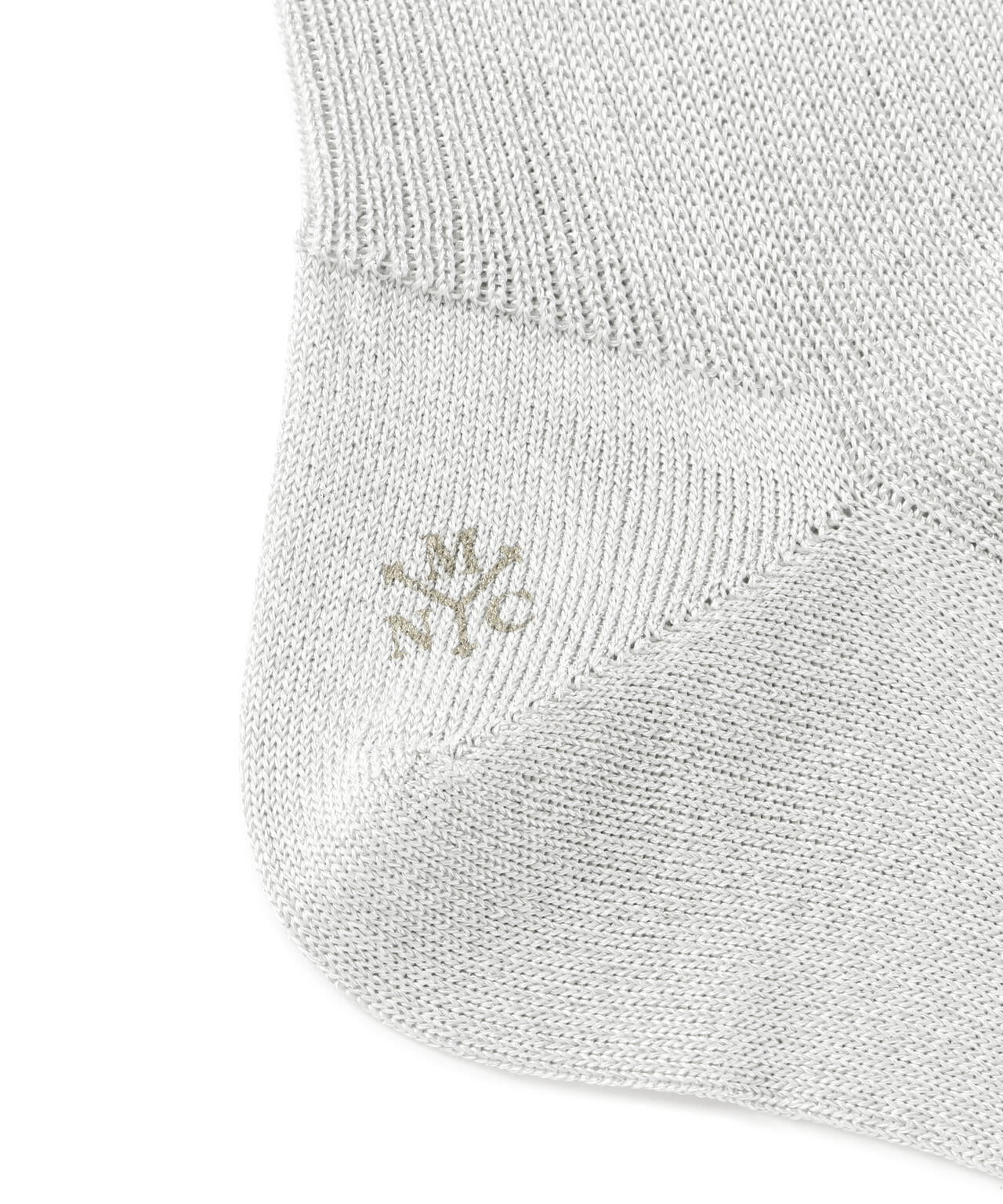 MARCOMONDE(マルコモンド)glitter ribbed socks 20